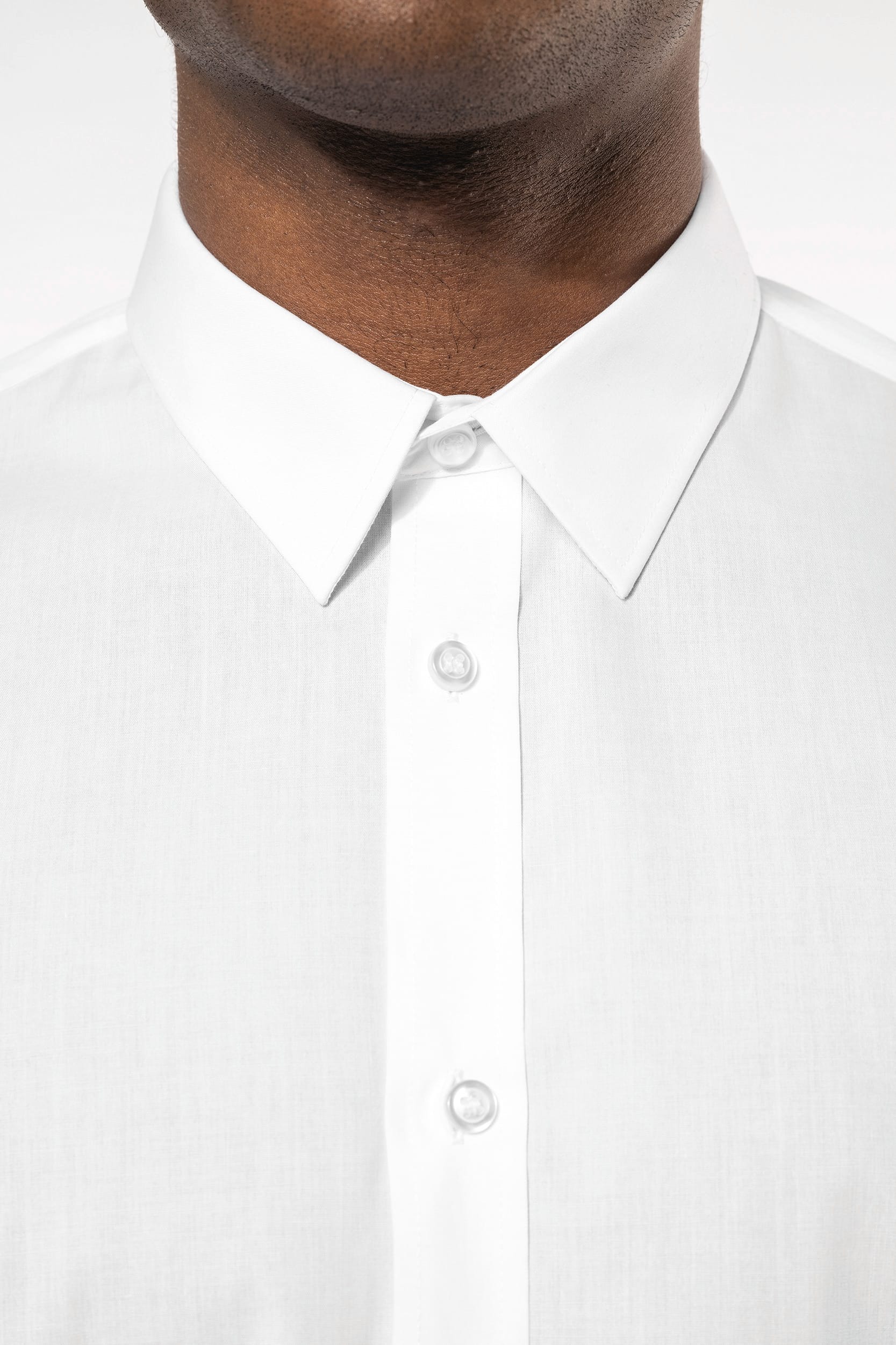 Chemise popeline polycoton sans poche entretien facile homme - Image 20