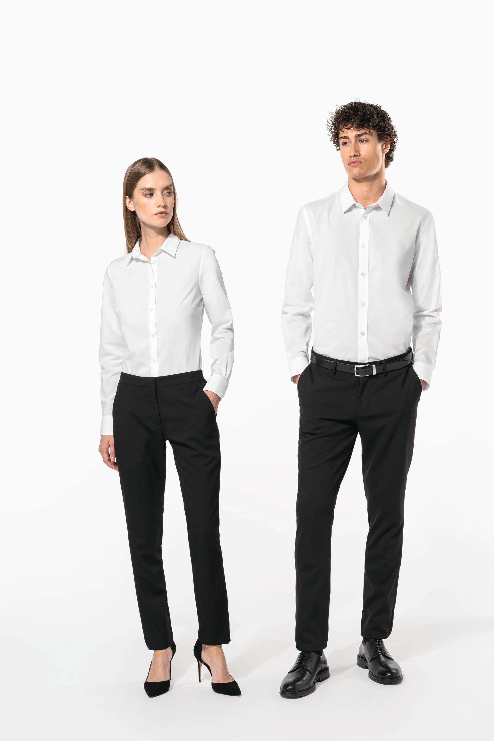 Chemise popeline polycoton sans poche entretien facile homme - Image 13