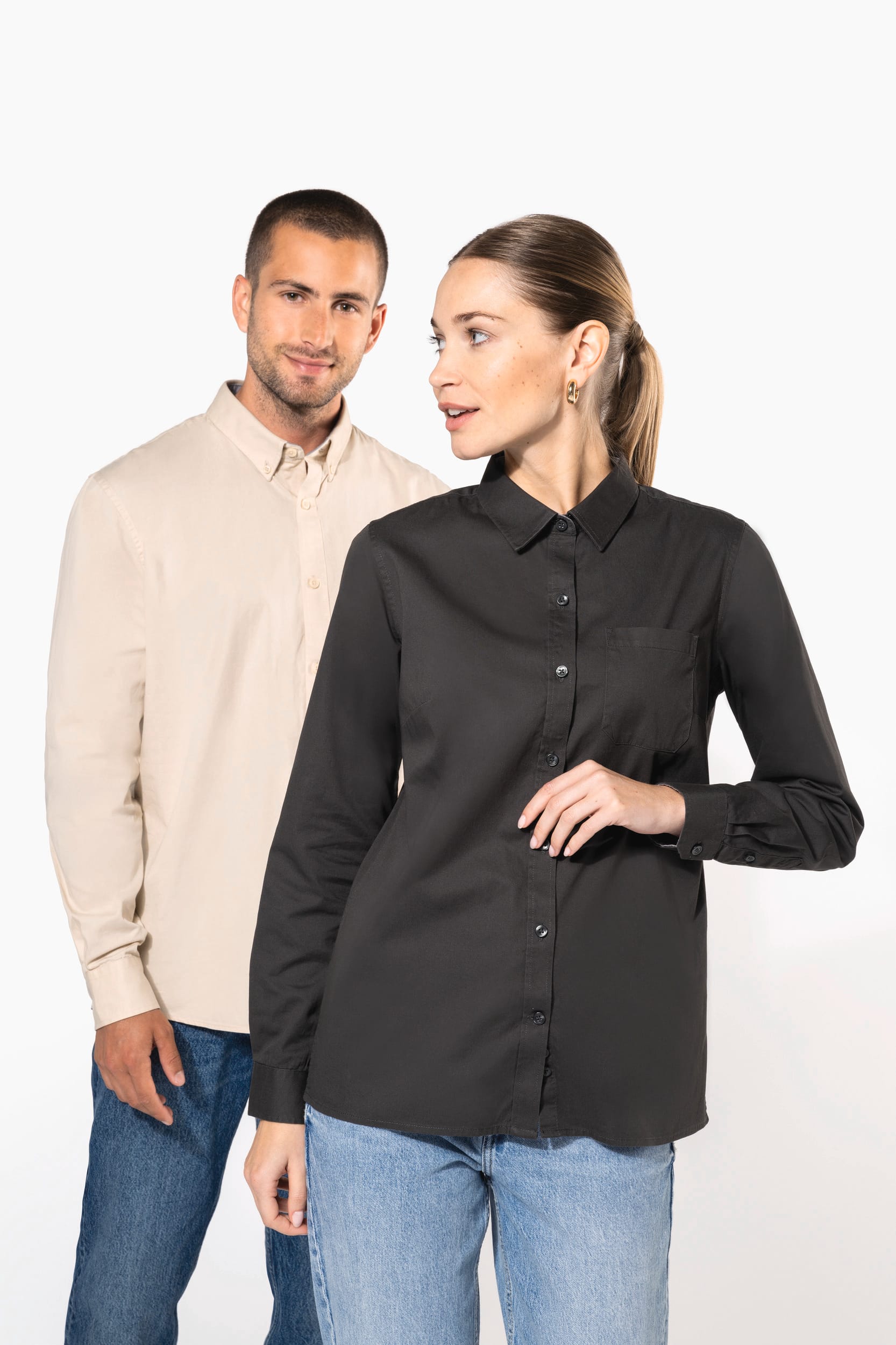 Chemise coton manches longues Nevada homme - Image 14