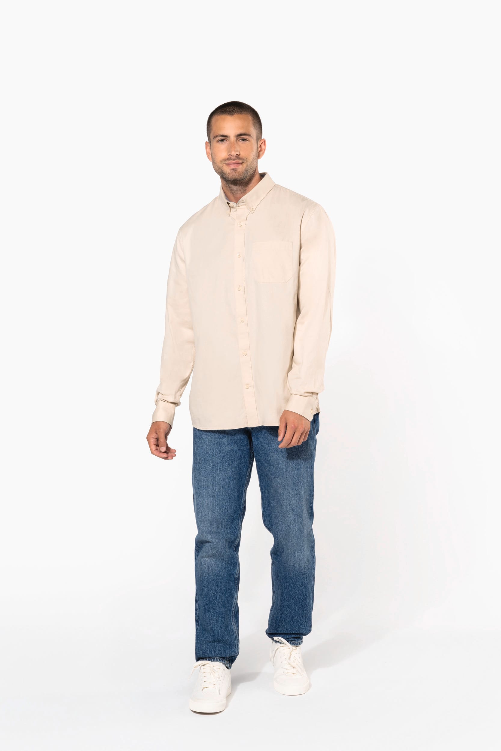 Chemise coton manches longues Nevada homme - Image 8