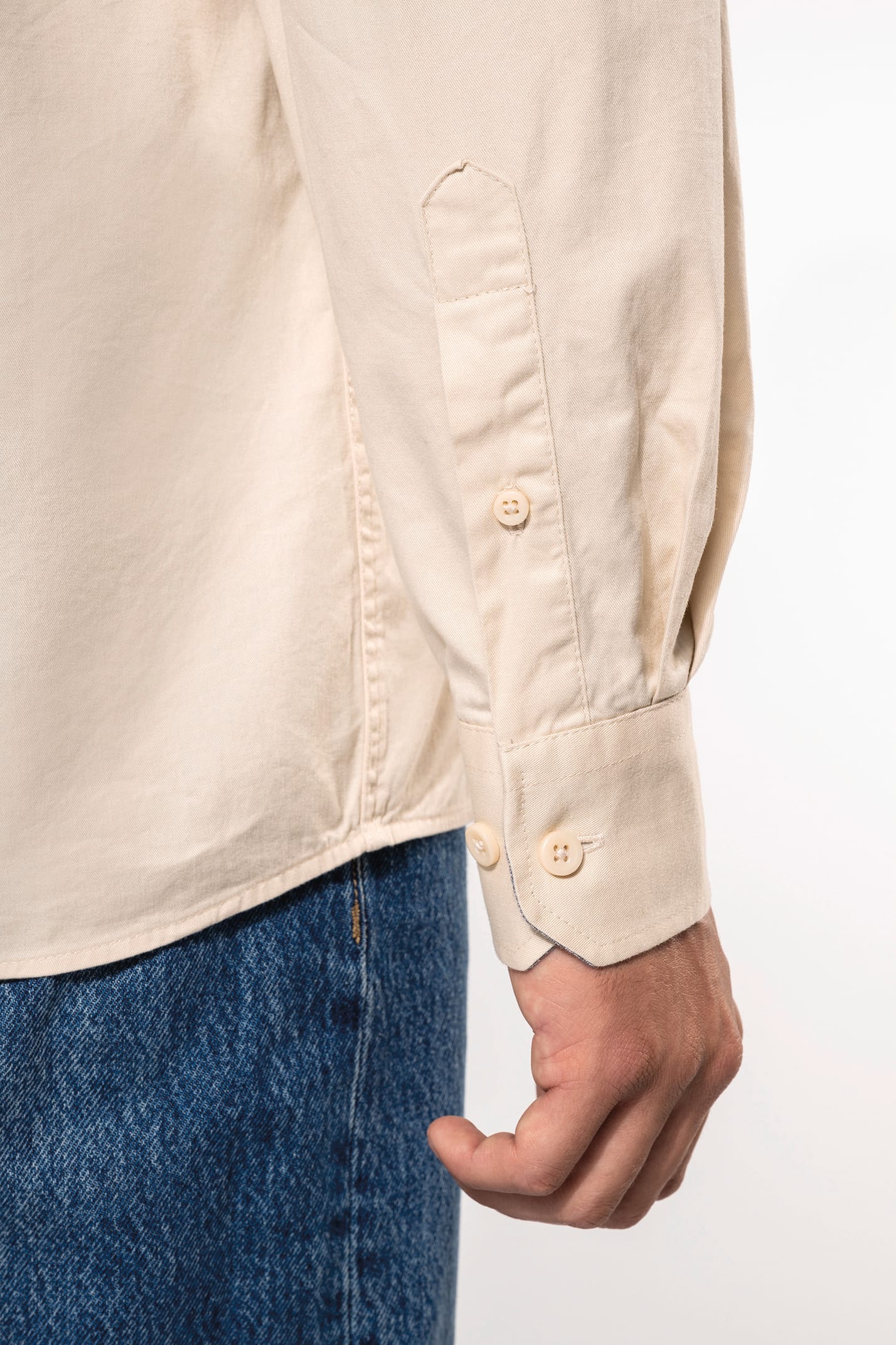 Organic Cotton Flannel 155gsm - Denim Organic Cotton Flannel 155gsm - Denim