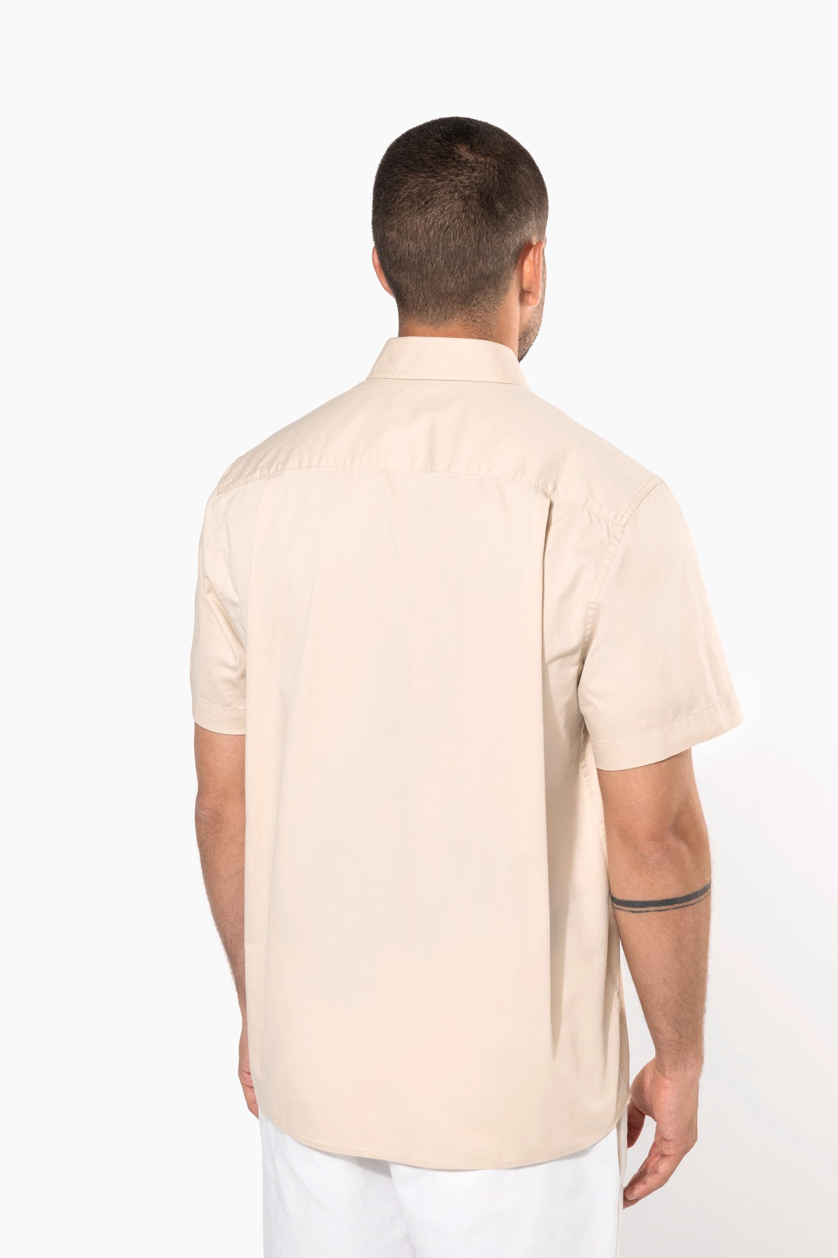 Chemise coton manches courtes Ariana III homme - Image 2