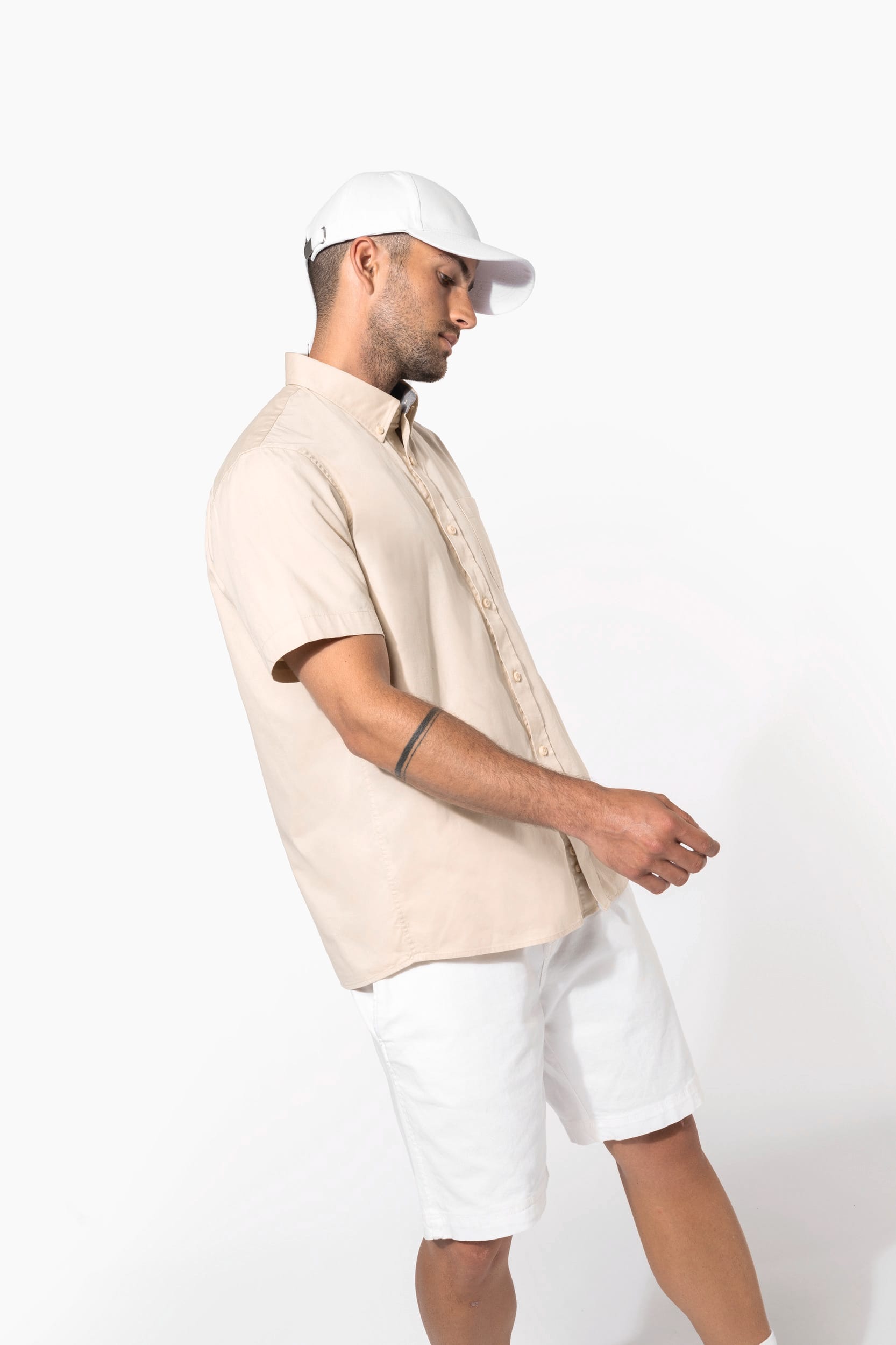 Chemise coton manches courtes Ariana III homme - Image 8