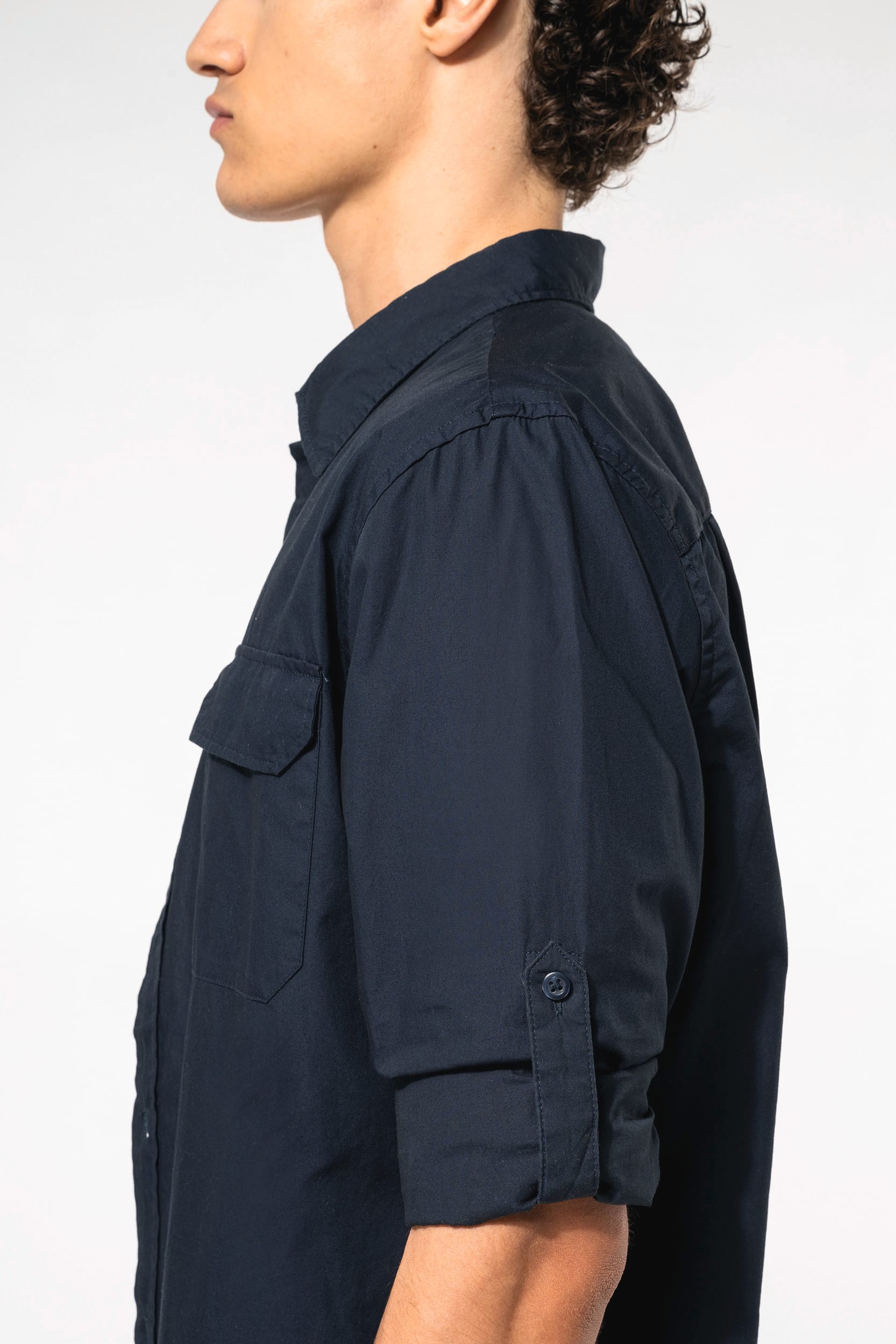 Chemise safari manches longues homme - Image 4