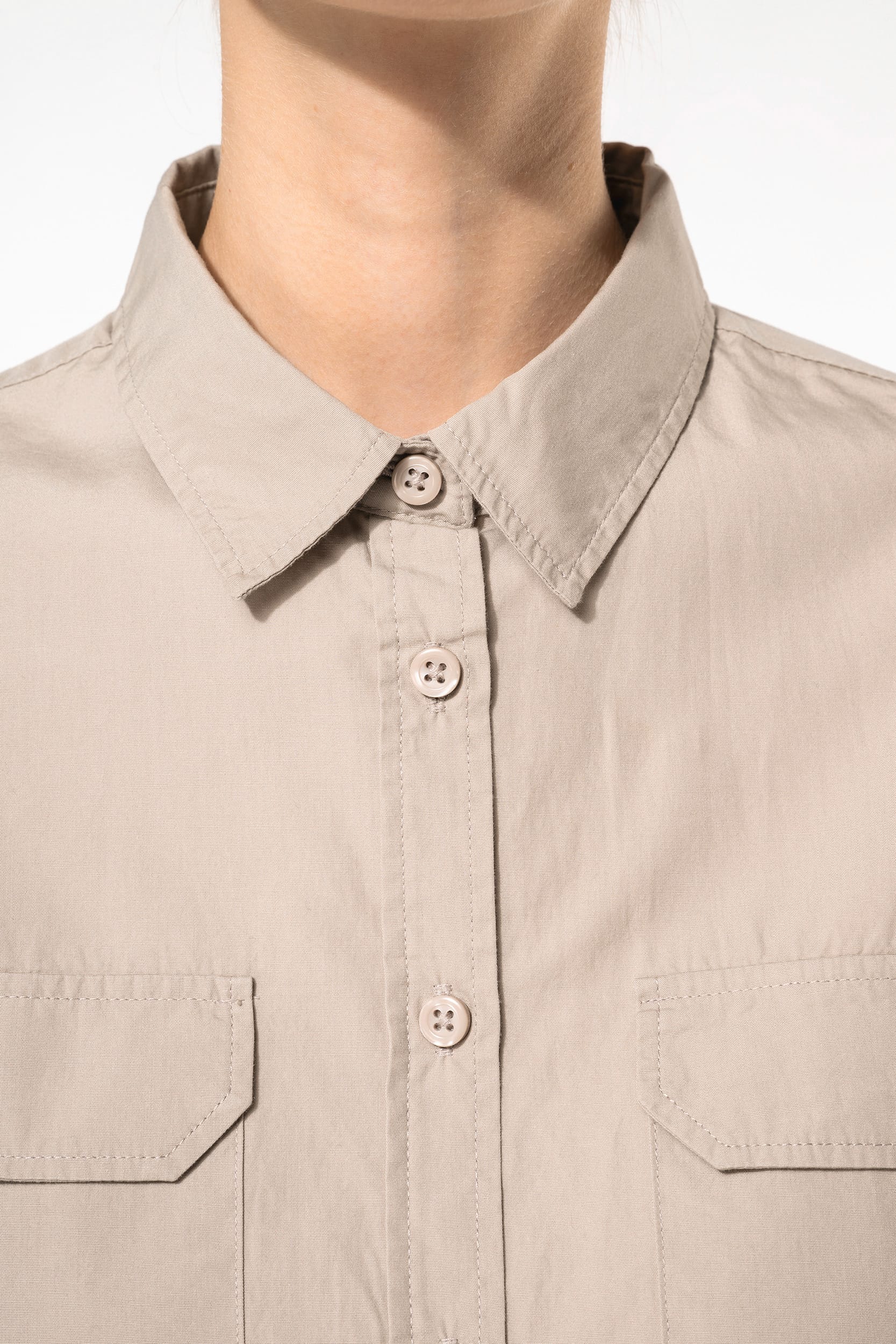 Chemise safari manches longues femme - Image 5