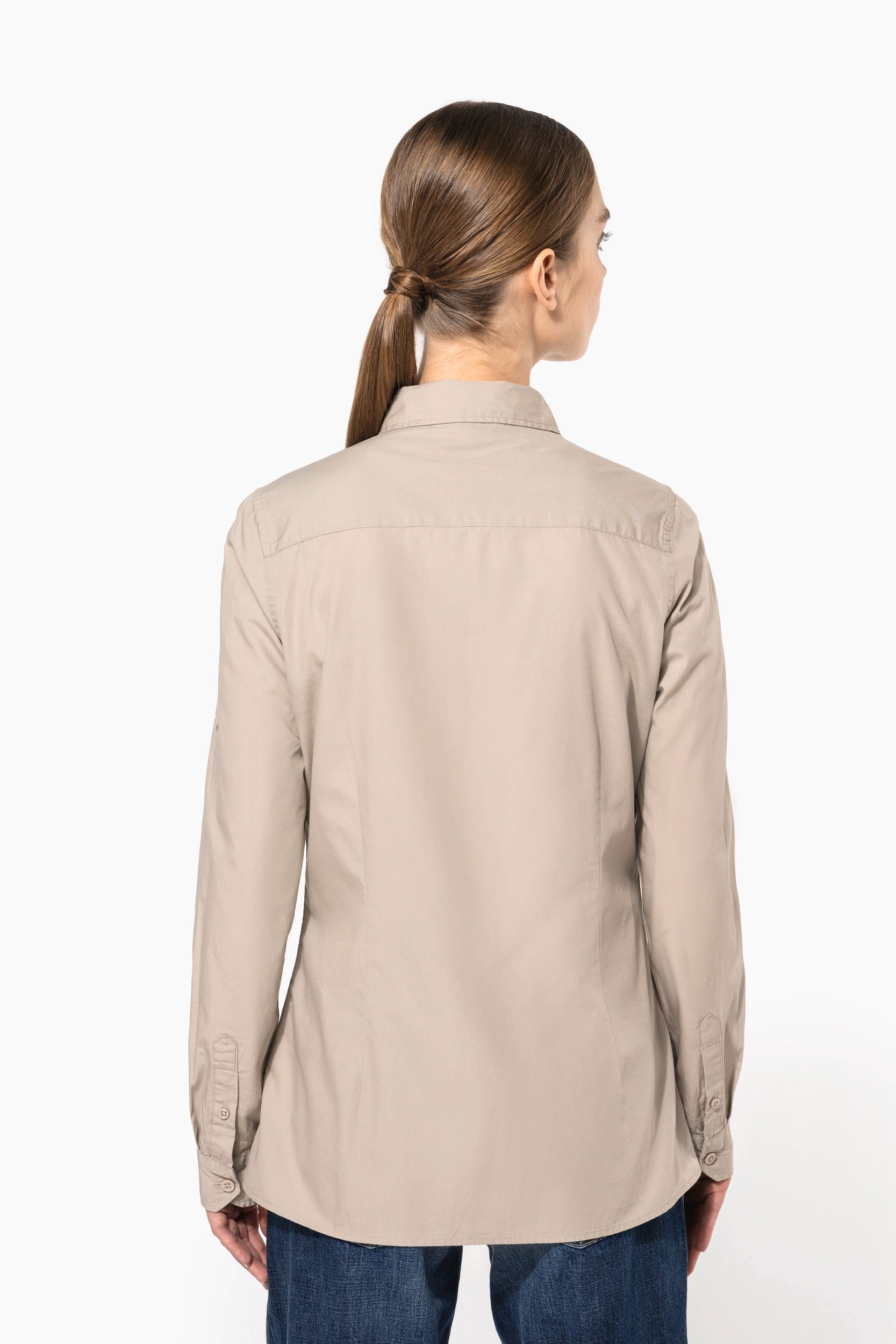 Chemise safari manches longues femme - Image 2