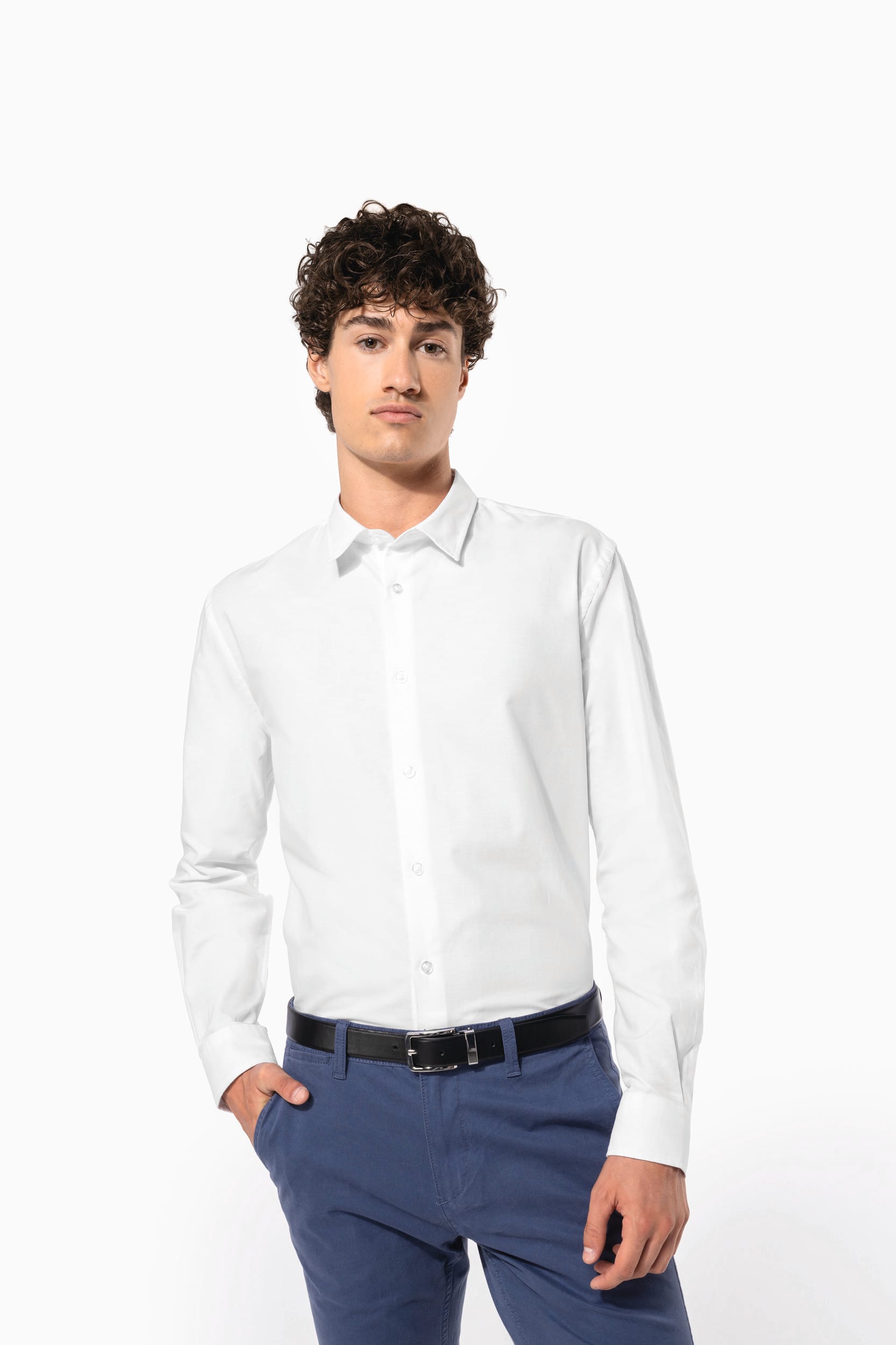 Chemise oxford manches longues homme - Image 1