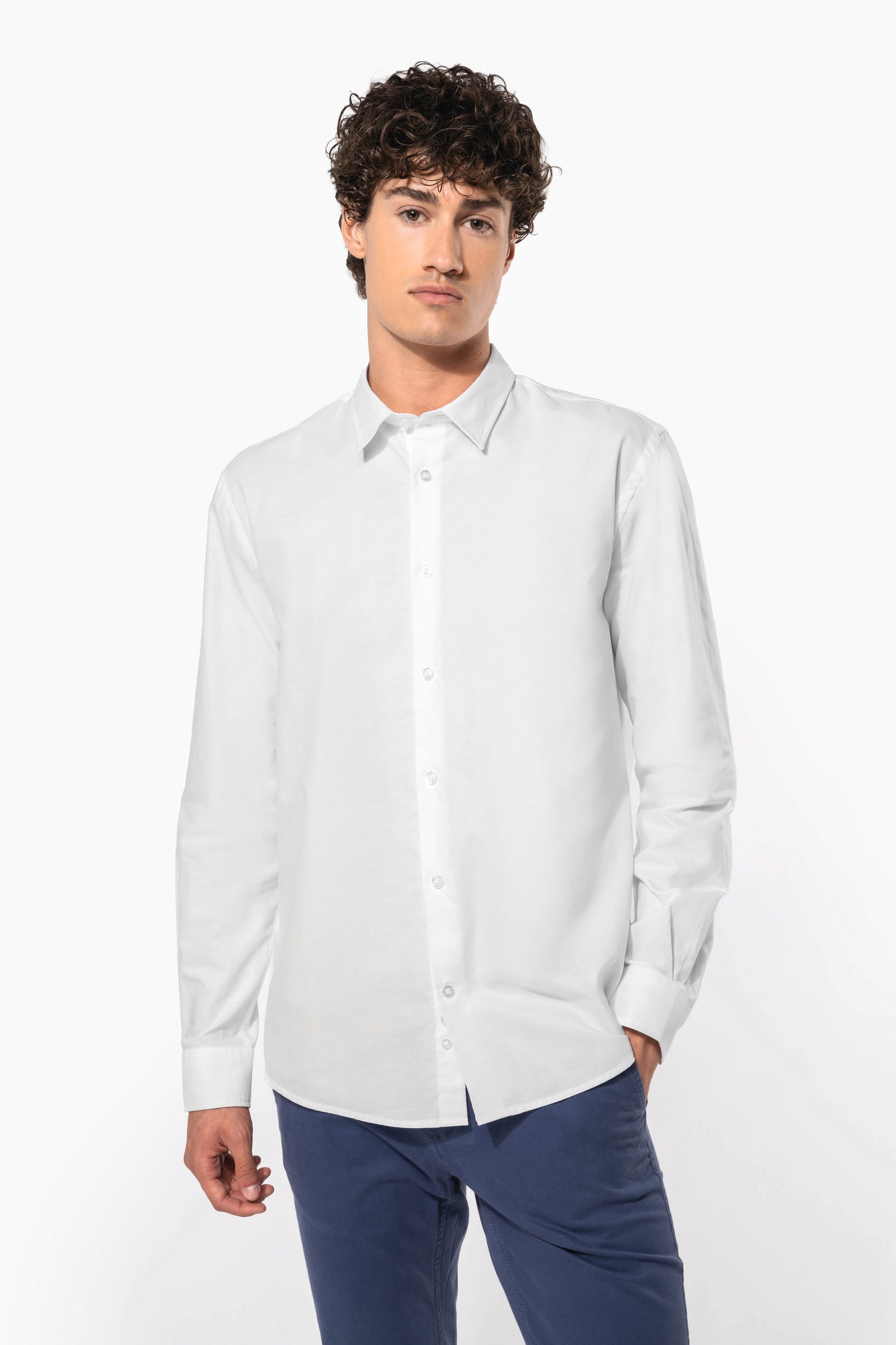 Chemise oxford manches longues homme - Image 2