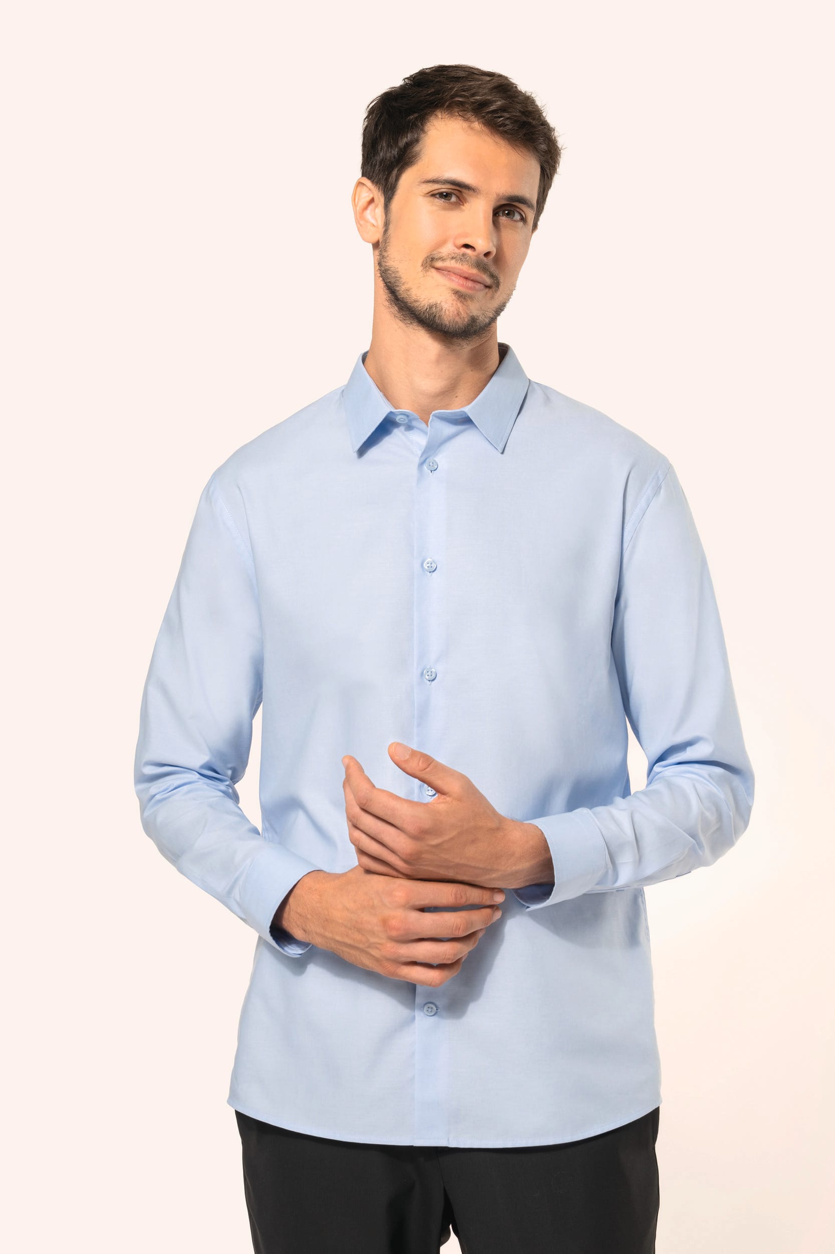 Chemise oxford manches longues homme - Image 9