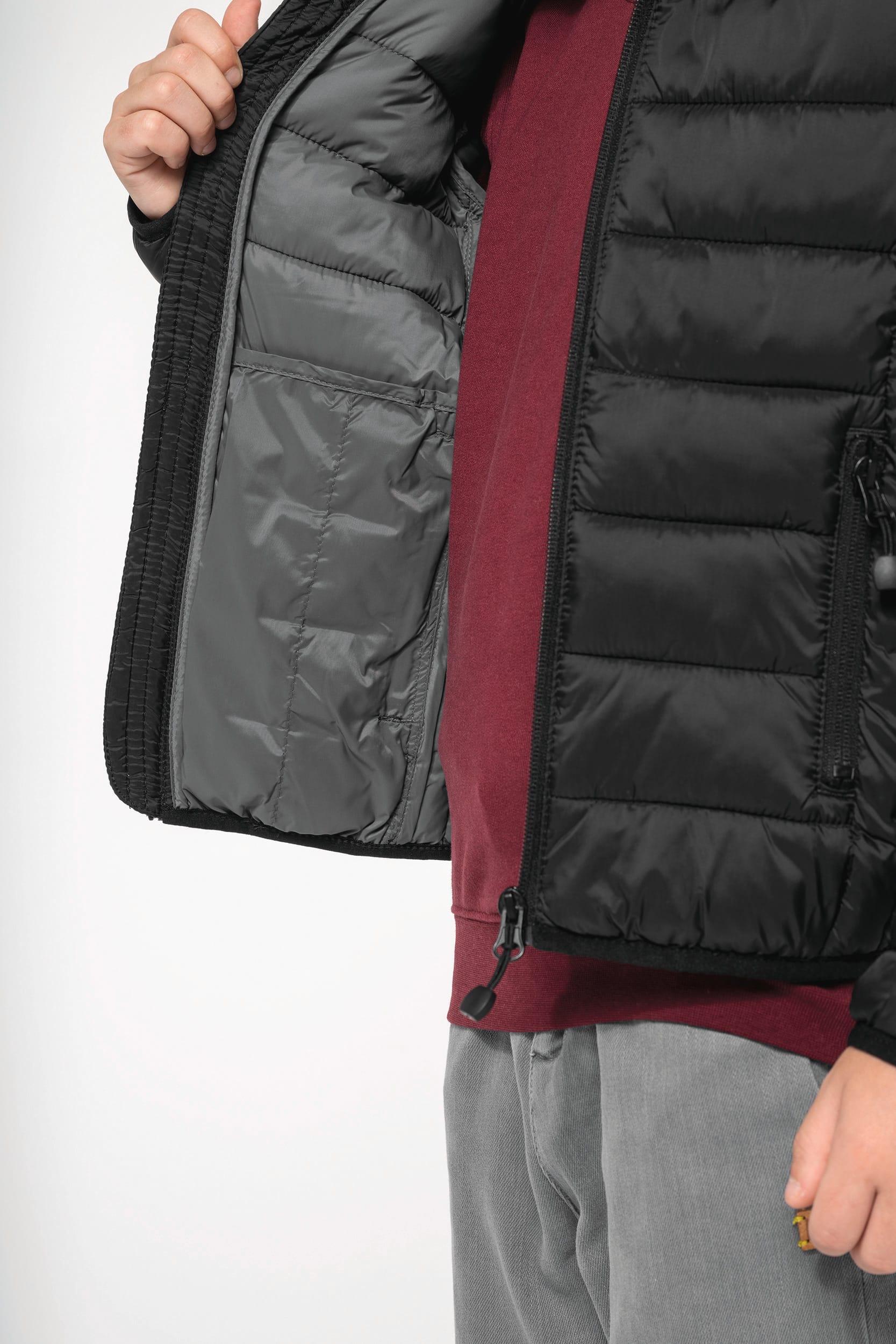 Doudoune légère capuche enfant - Image 7