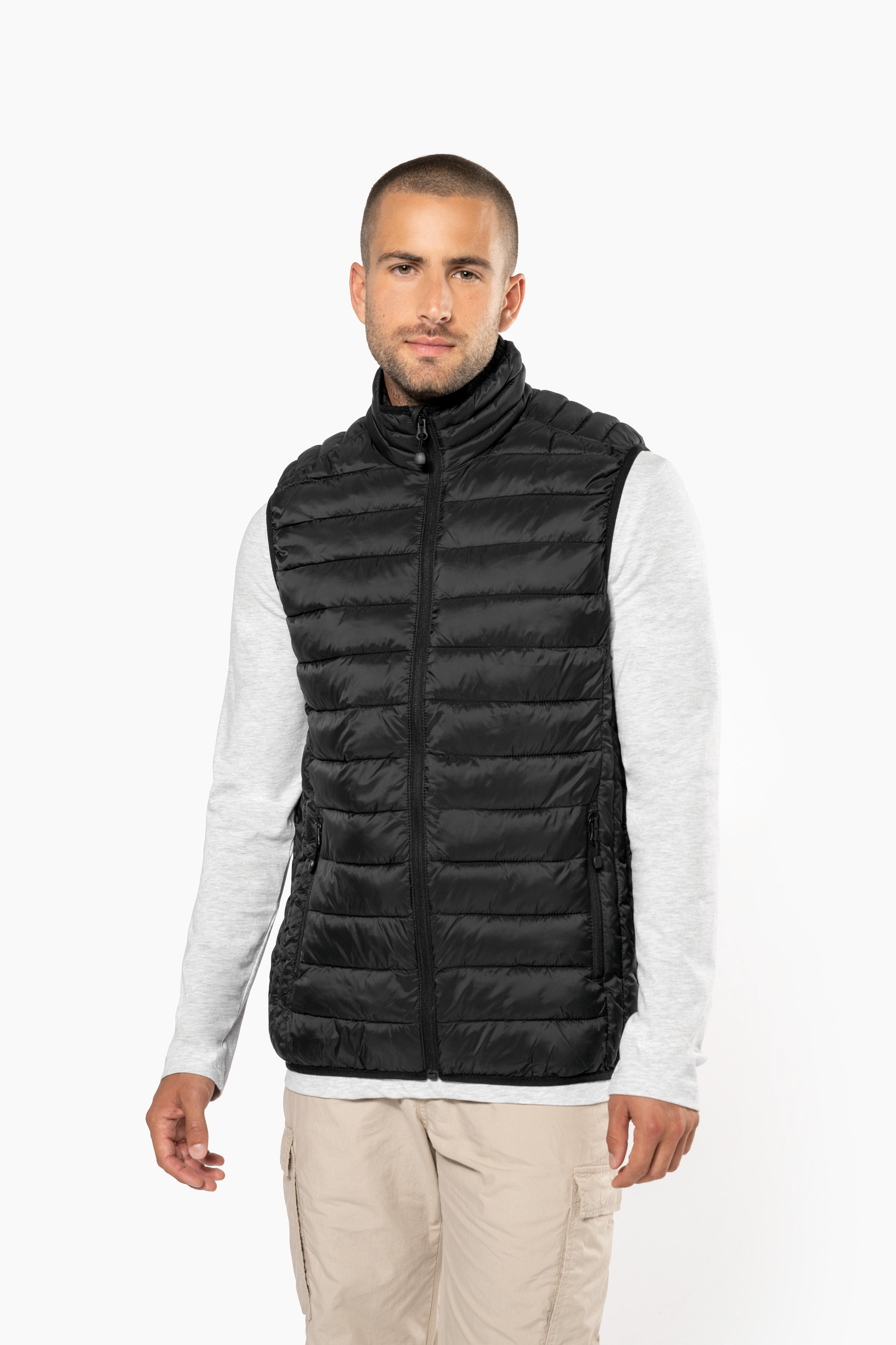 Men’s lightweight sleeveless down jacket
