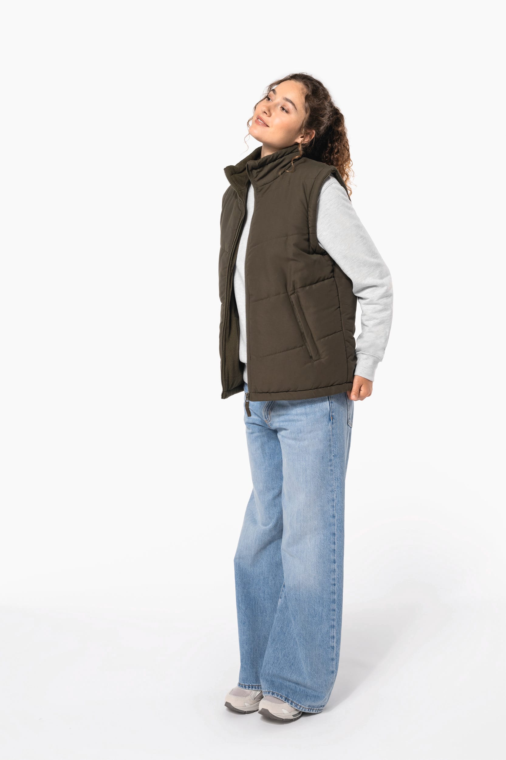 Colete com forro polar