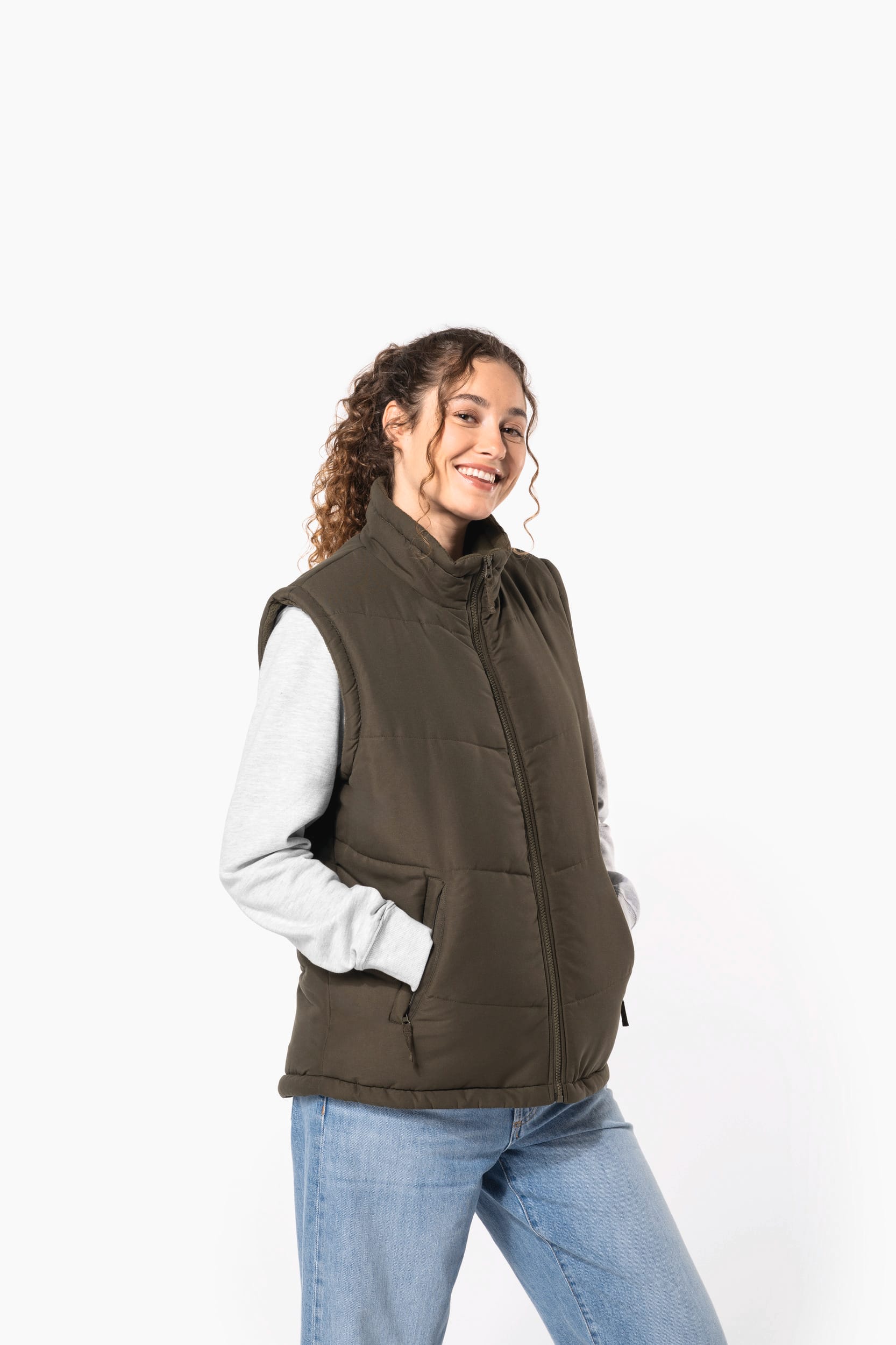 Colete com forro polar