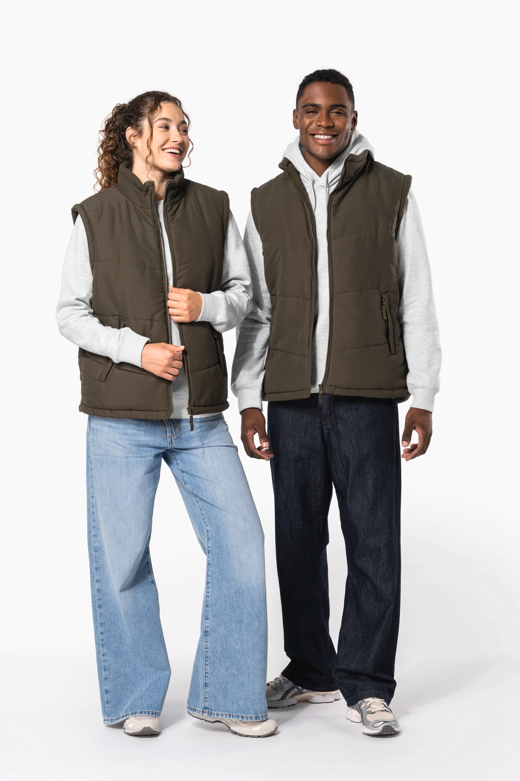 Colete com forro polar