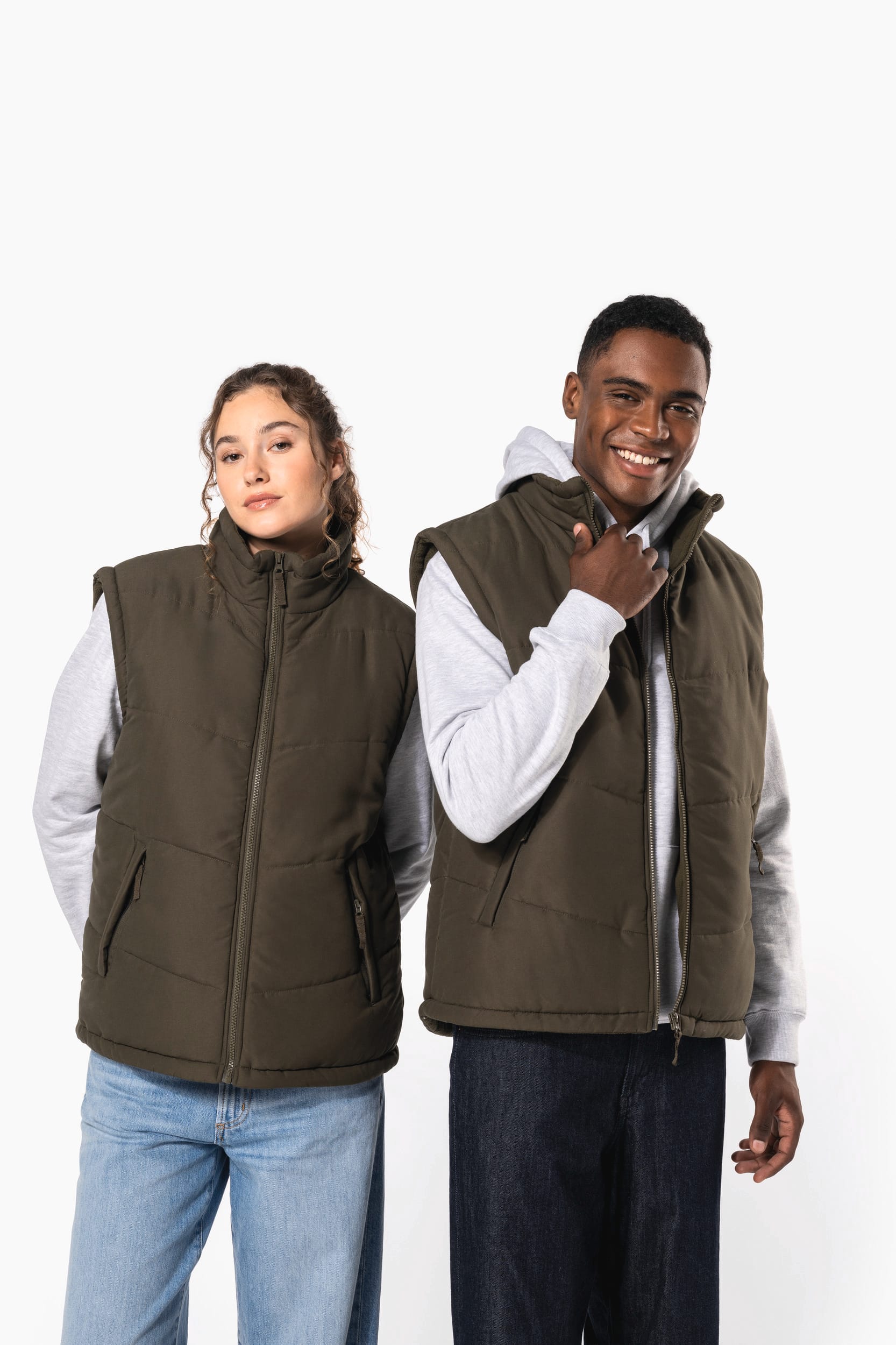 Colete com forro polar