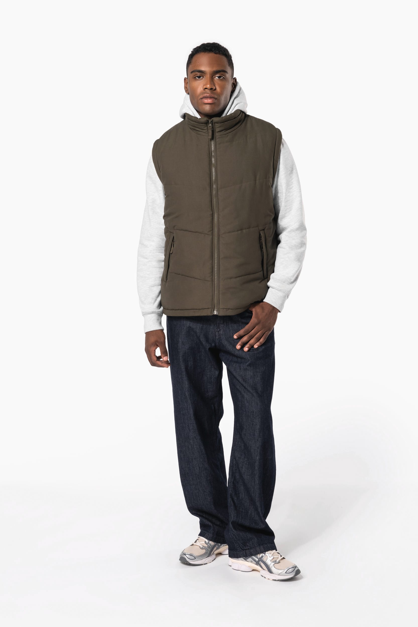 Colete com forro polar