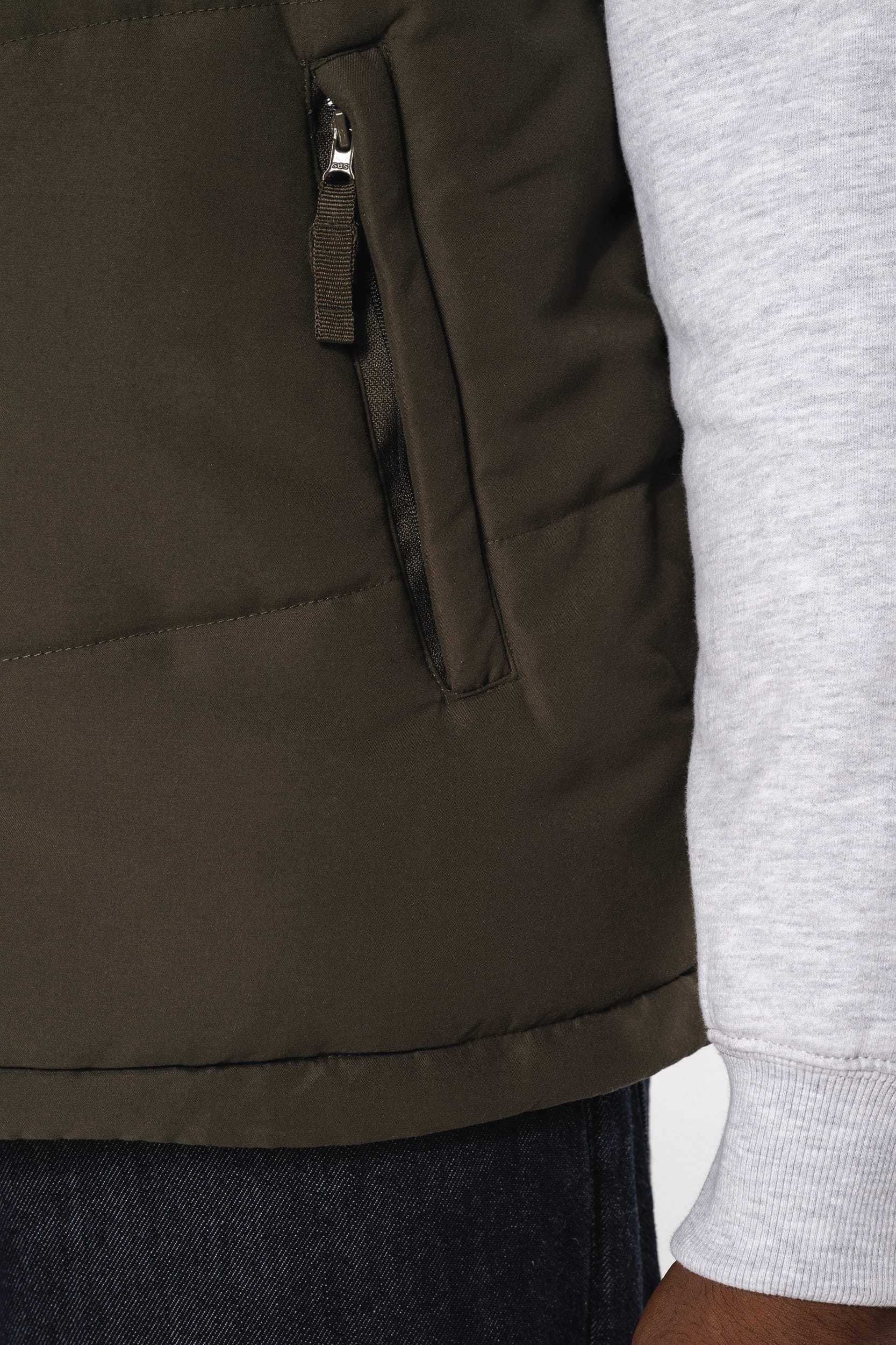 Colete com forro polar