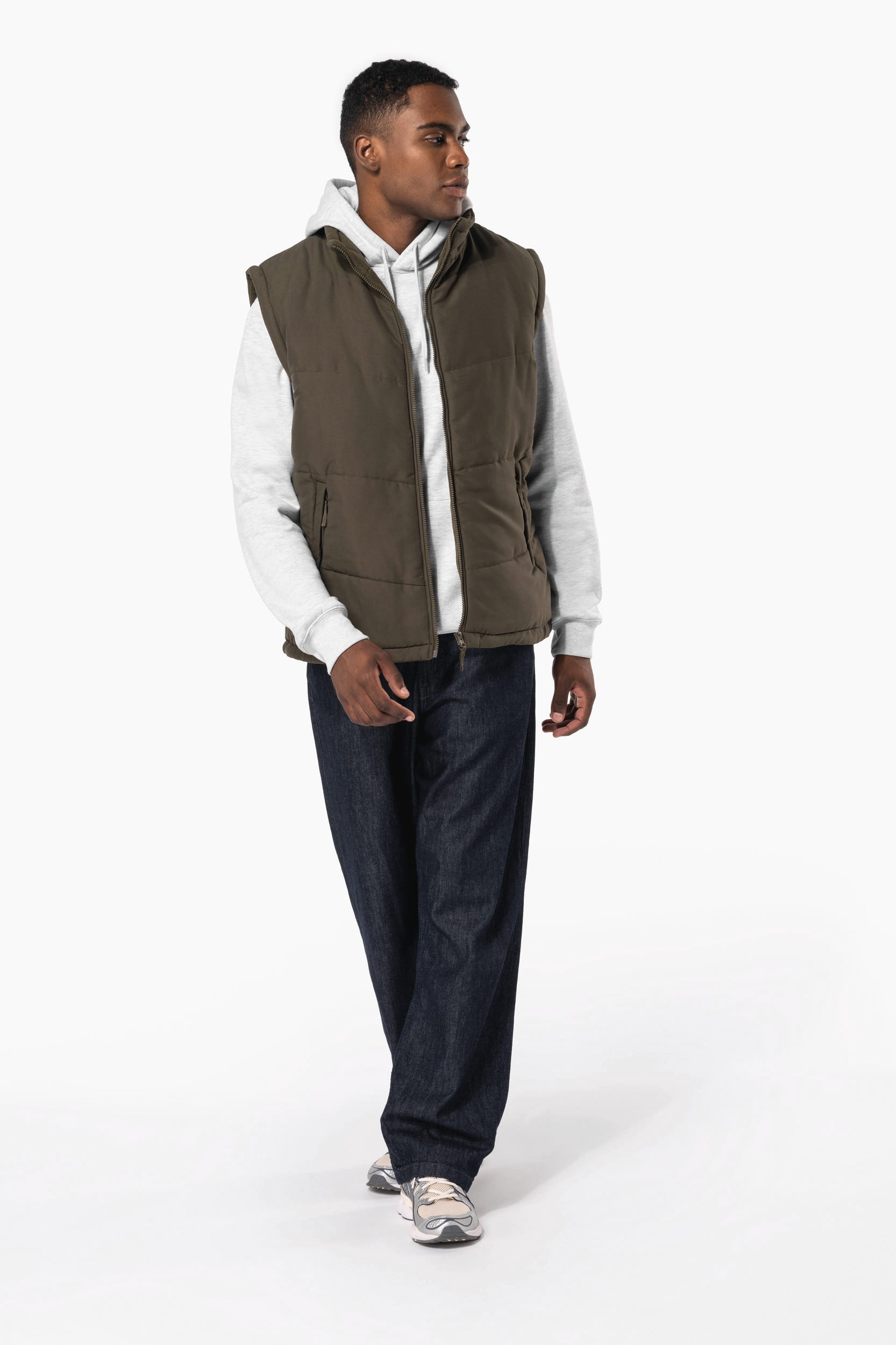 Colete com forro polar