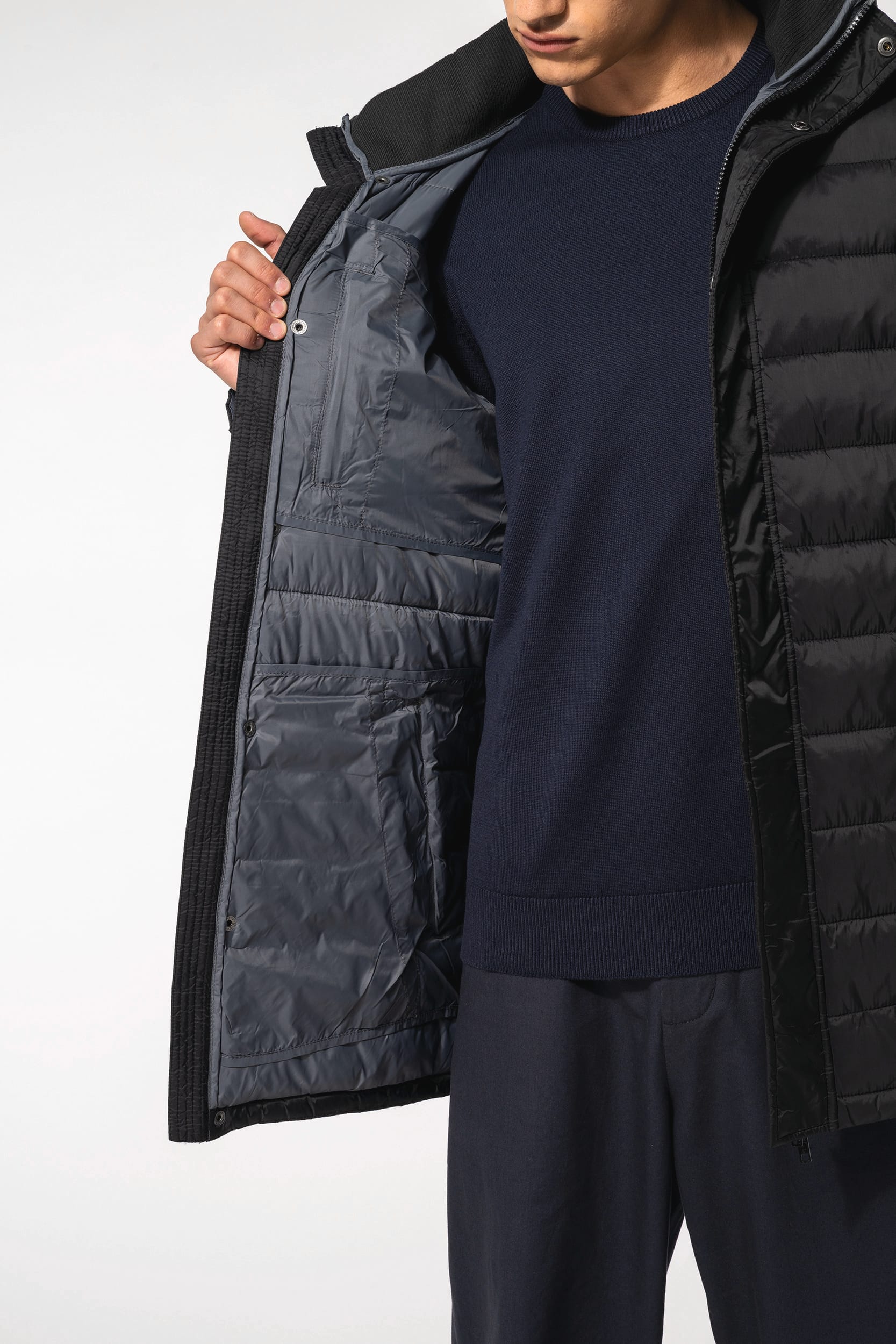 Parka doudoune légère à capuche homme - Image 7