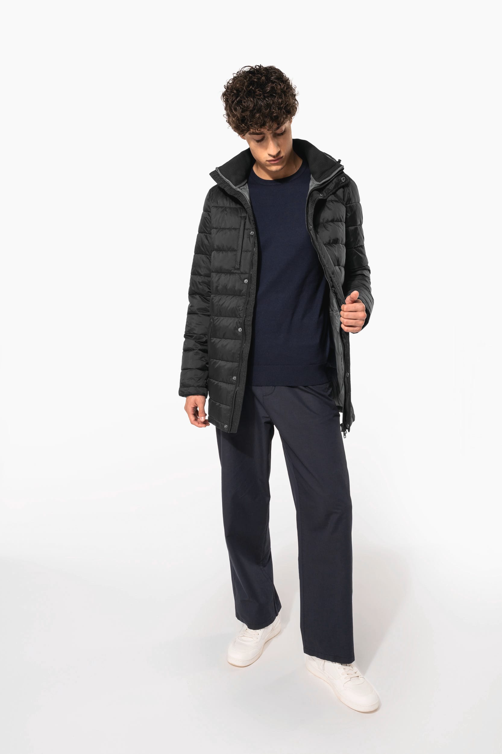 Parka doudoune légère à capuche homme - Image 18