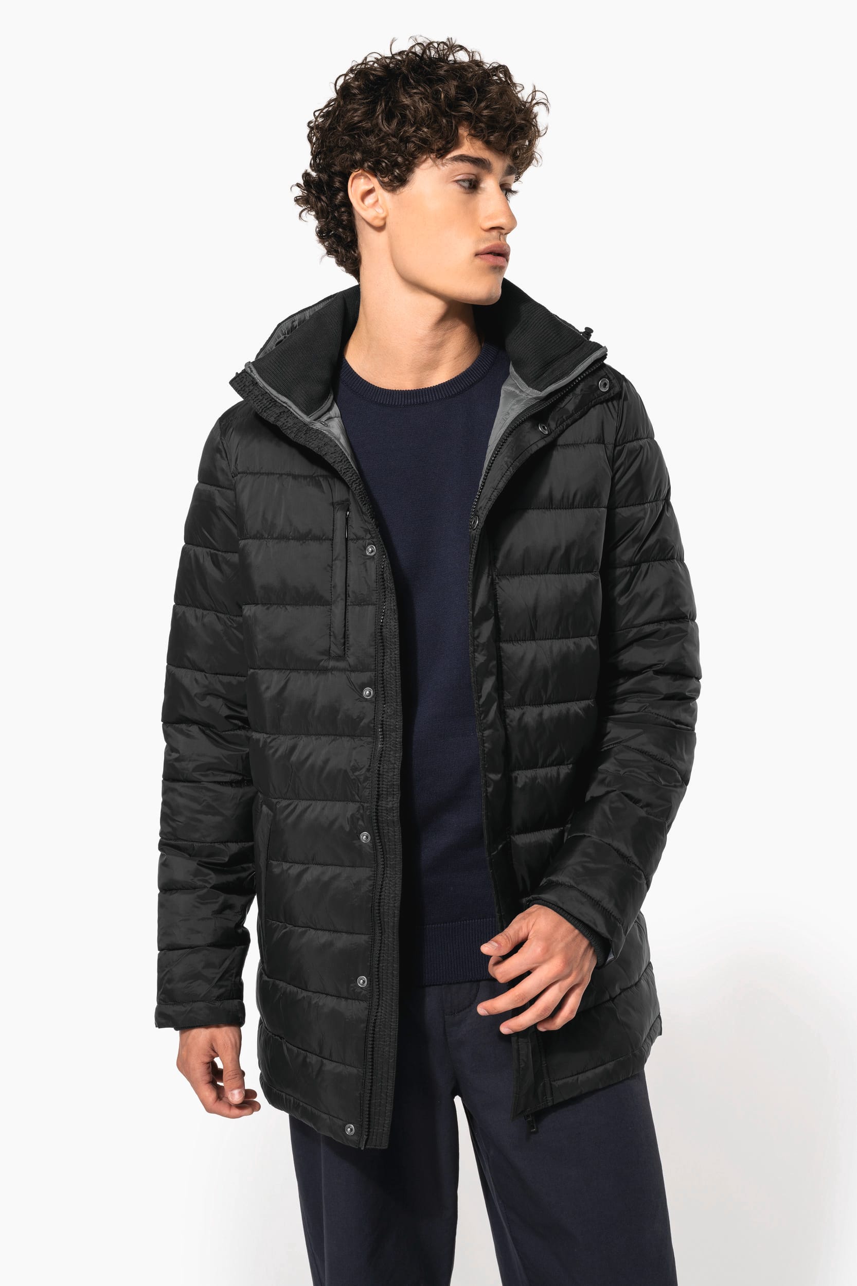 Parka doudoune légère à capuche homme - Image 15