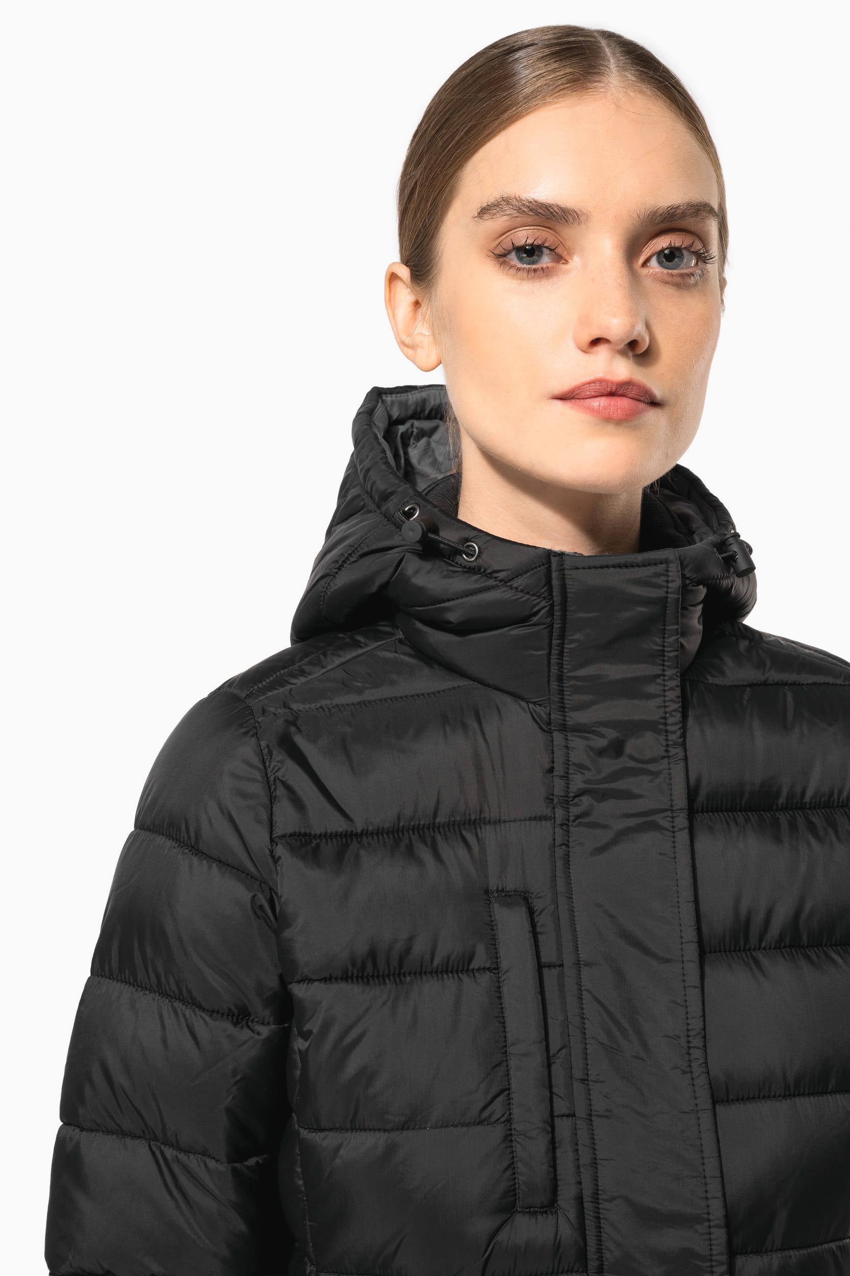 Parka doudoune légère à capuche femme - Image 7