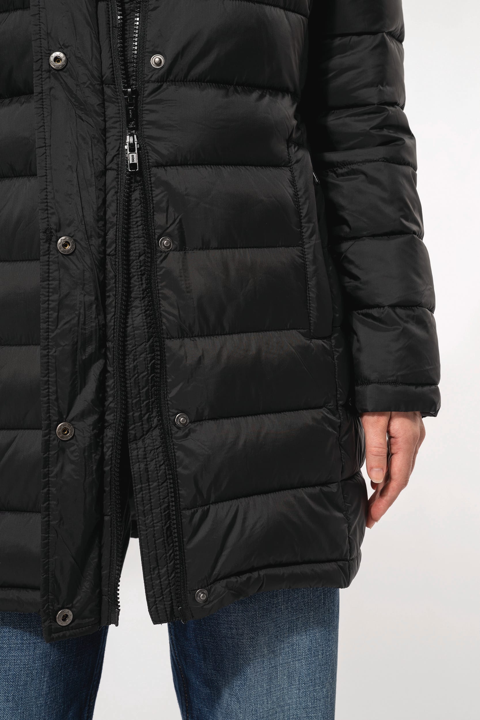 Parka doudoune légère à capuche femme - Image 11