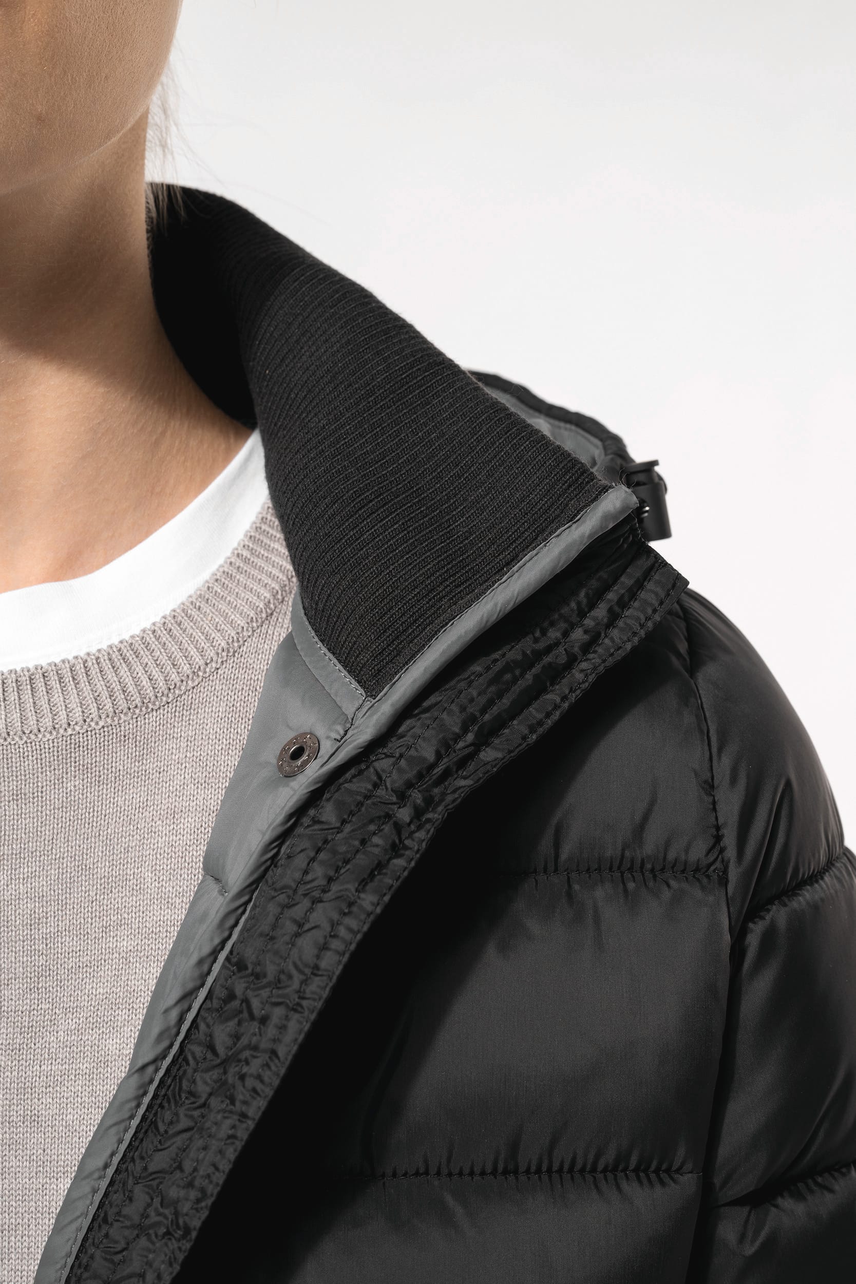 Parka doudoune légère à capuche femme - Image 9