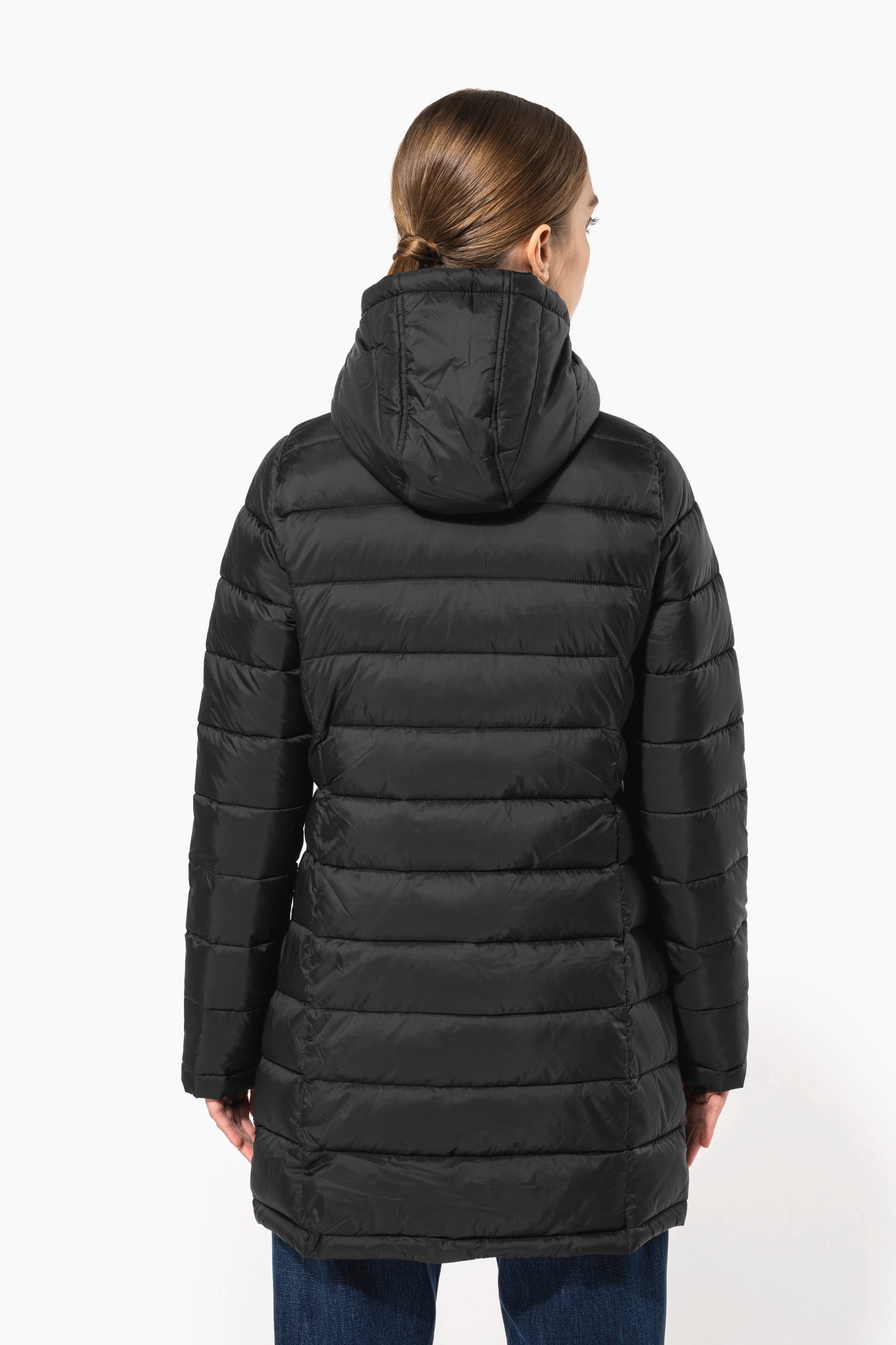 Parka doudoune légère à capuche femme - Image 2