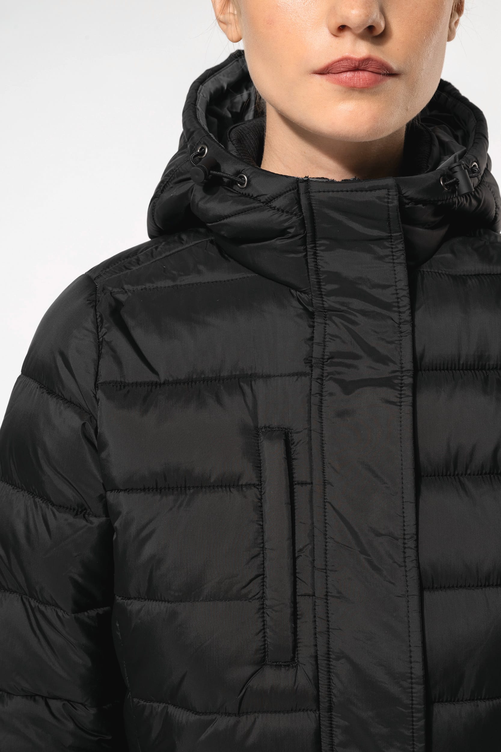 Parka doudoune légère à capuche femme - Image 4