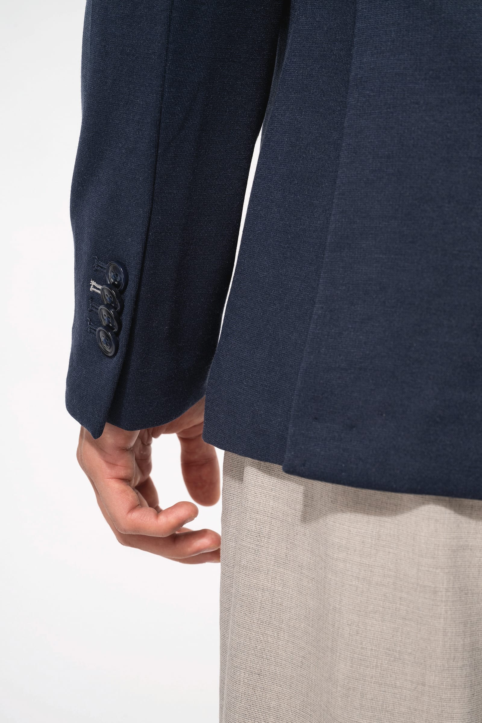 Tricot heren blazer