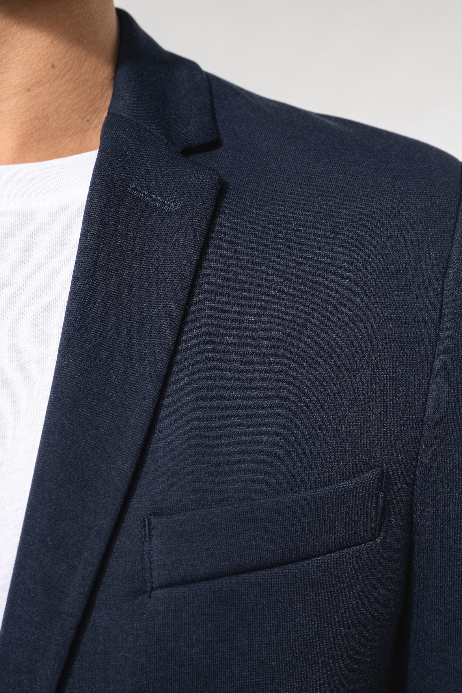 Tricot heren blazer