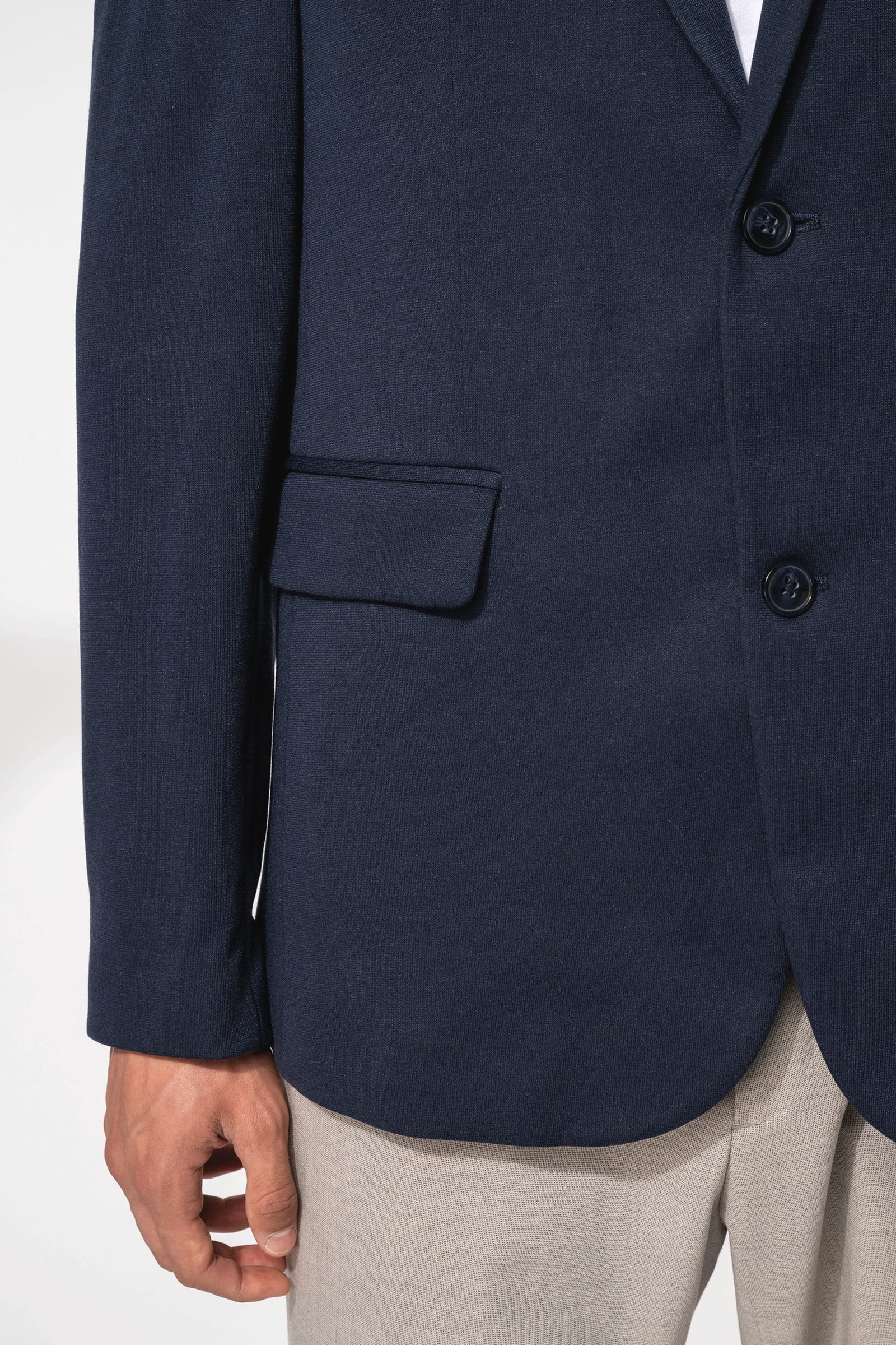 Tricot heren blazer