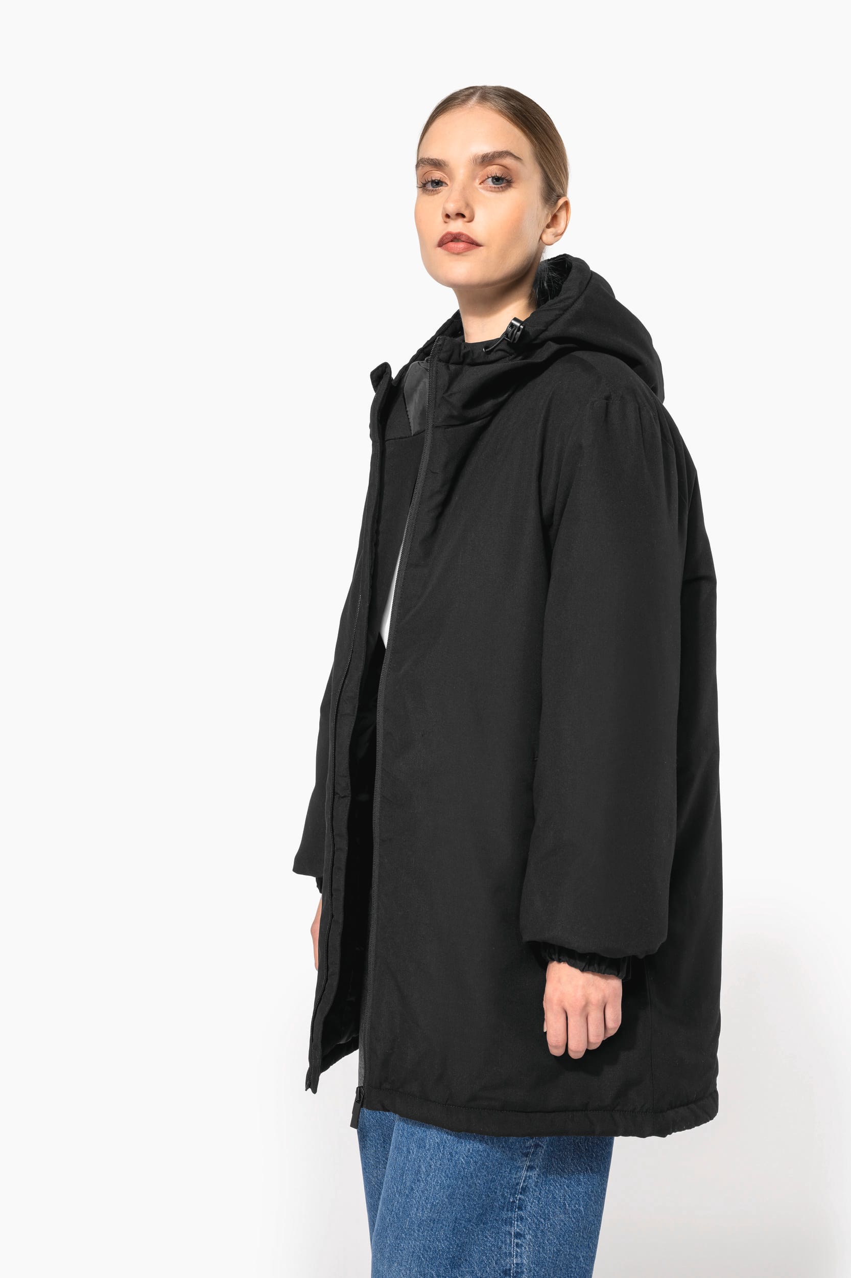 Parka à capuche recyclée unisexe - Image 20