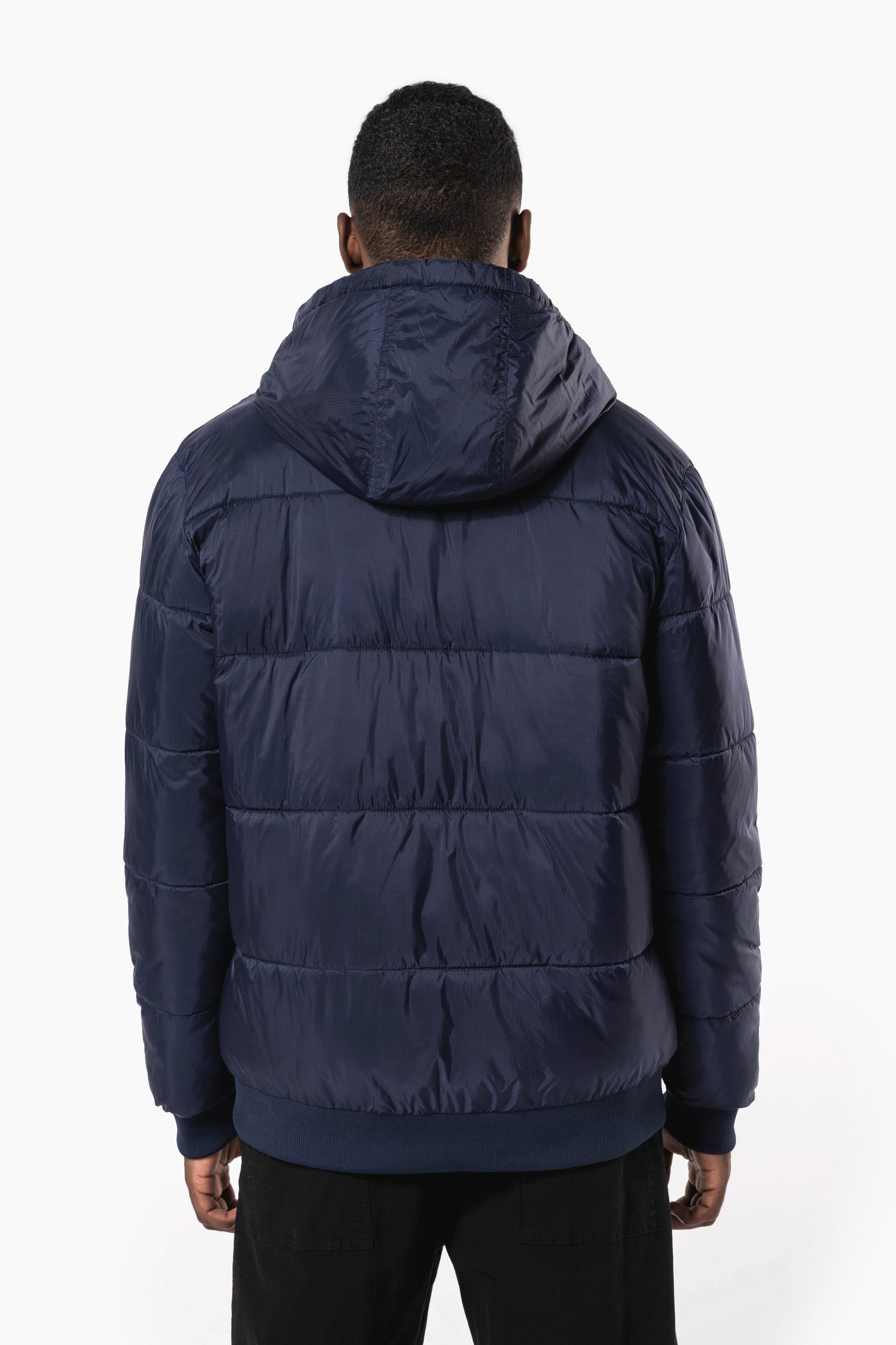 Veste unisexe ripstop recyclée à capuche - Image 5