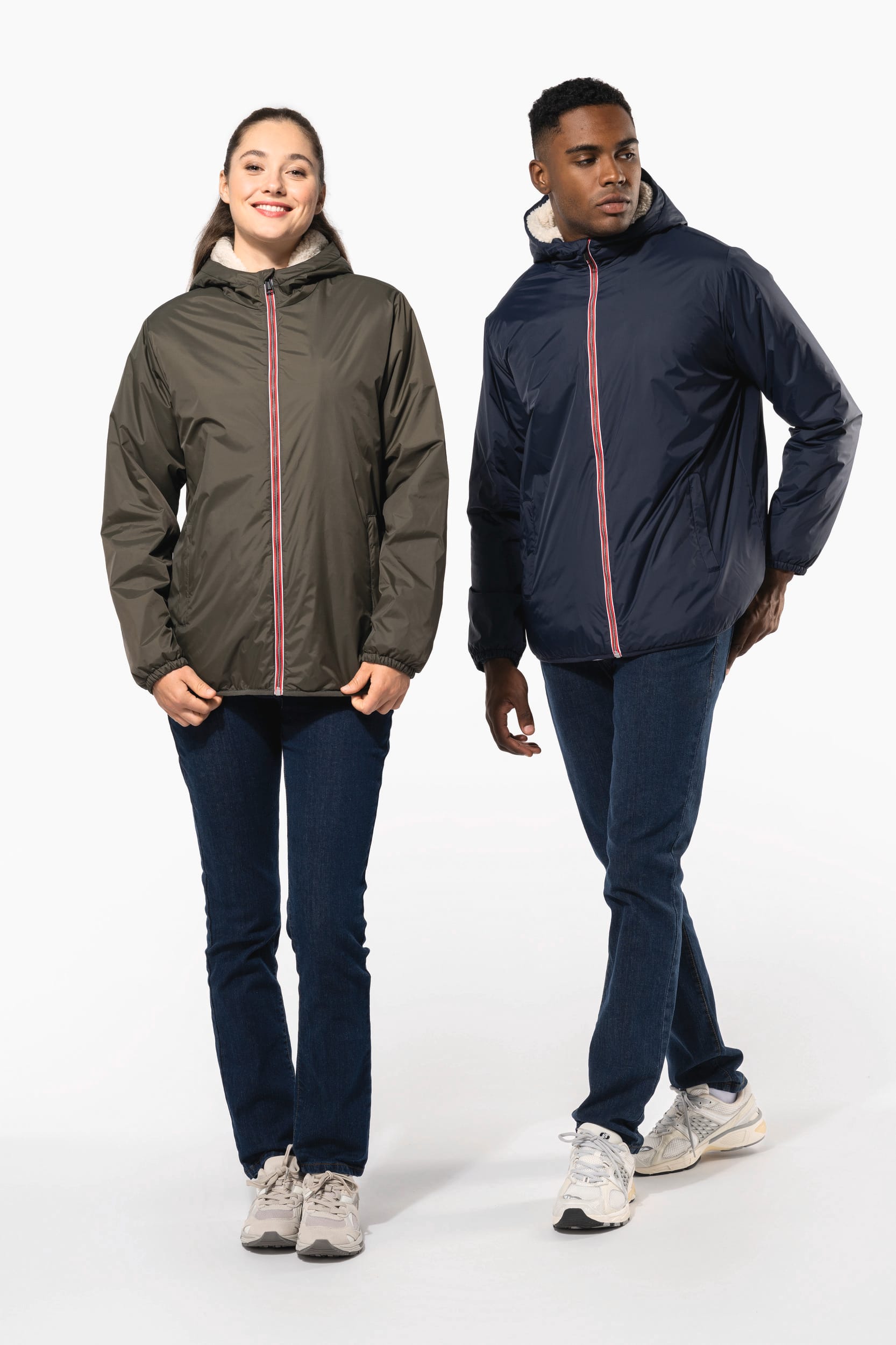Veste doublée sherpa unisexe - Image 9