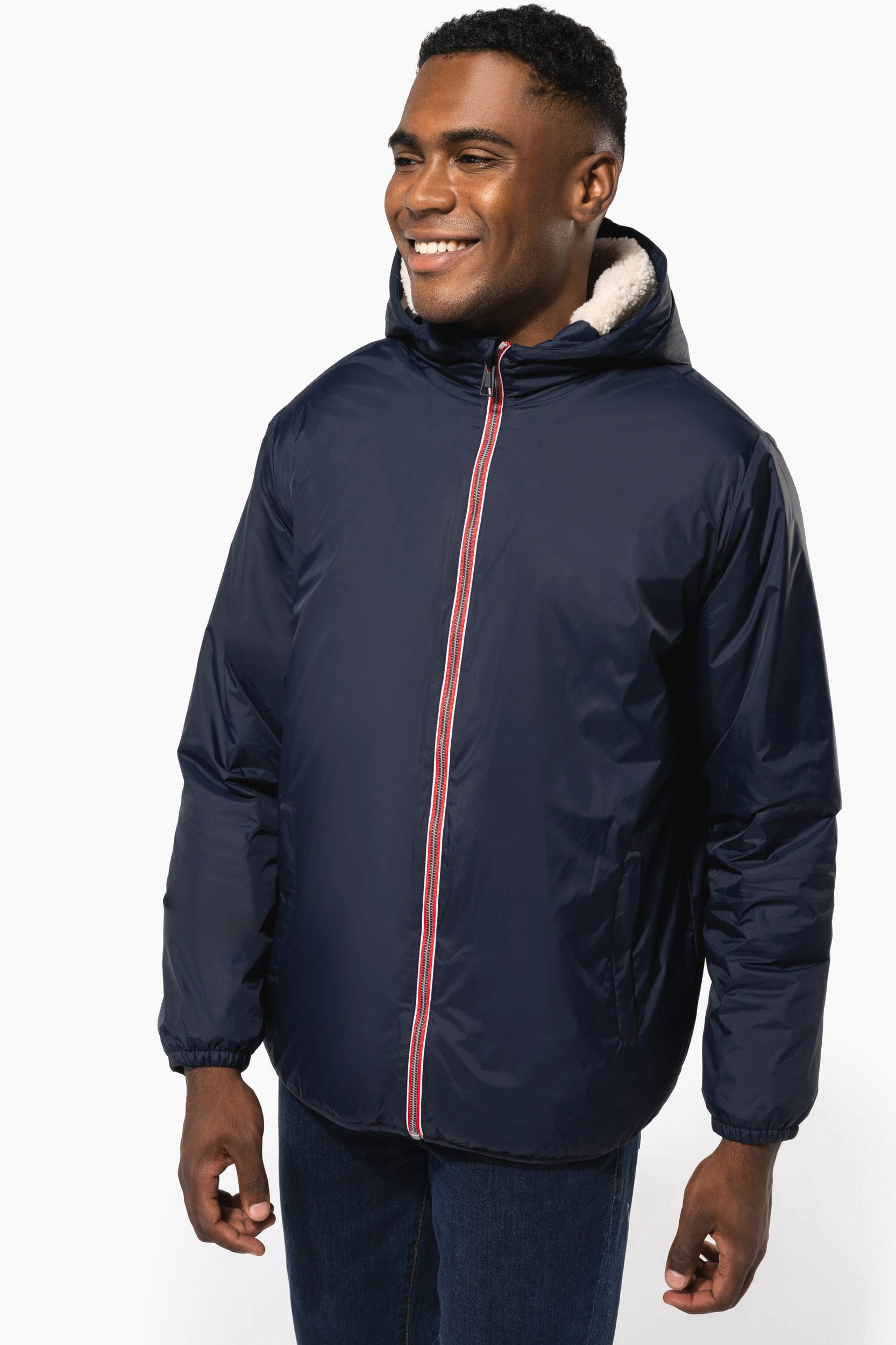 Veste doublée sherpa unisexe - Image 2