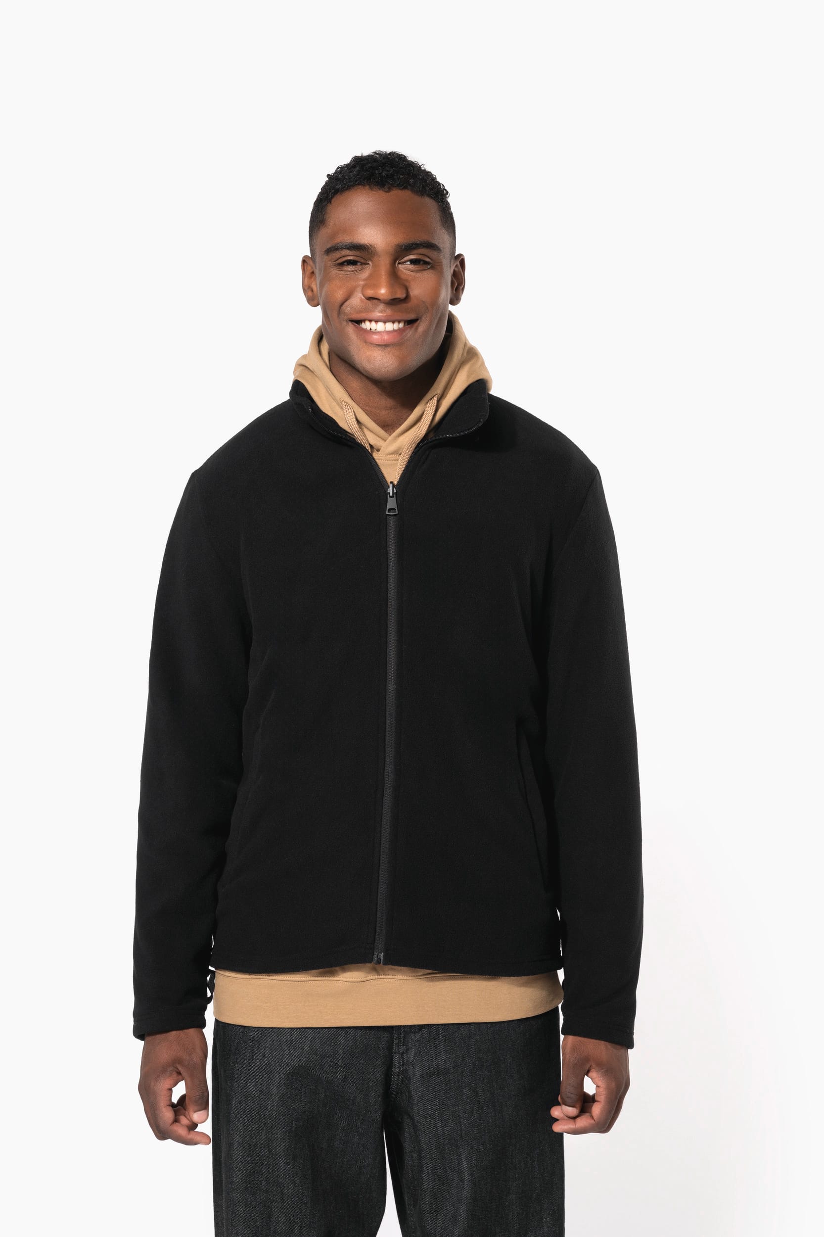 Parka 3-en-1 imperméable à capuche bicolore unisexe - Image 17