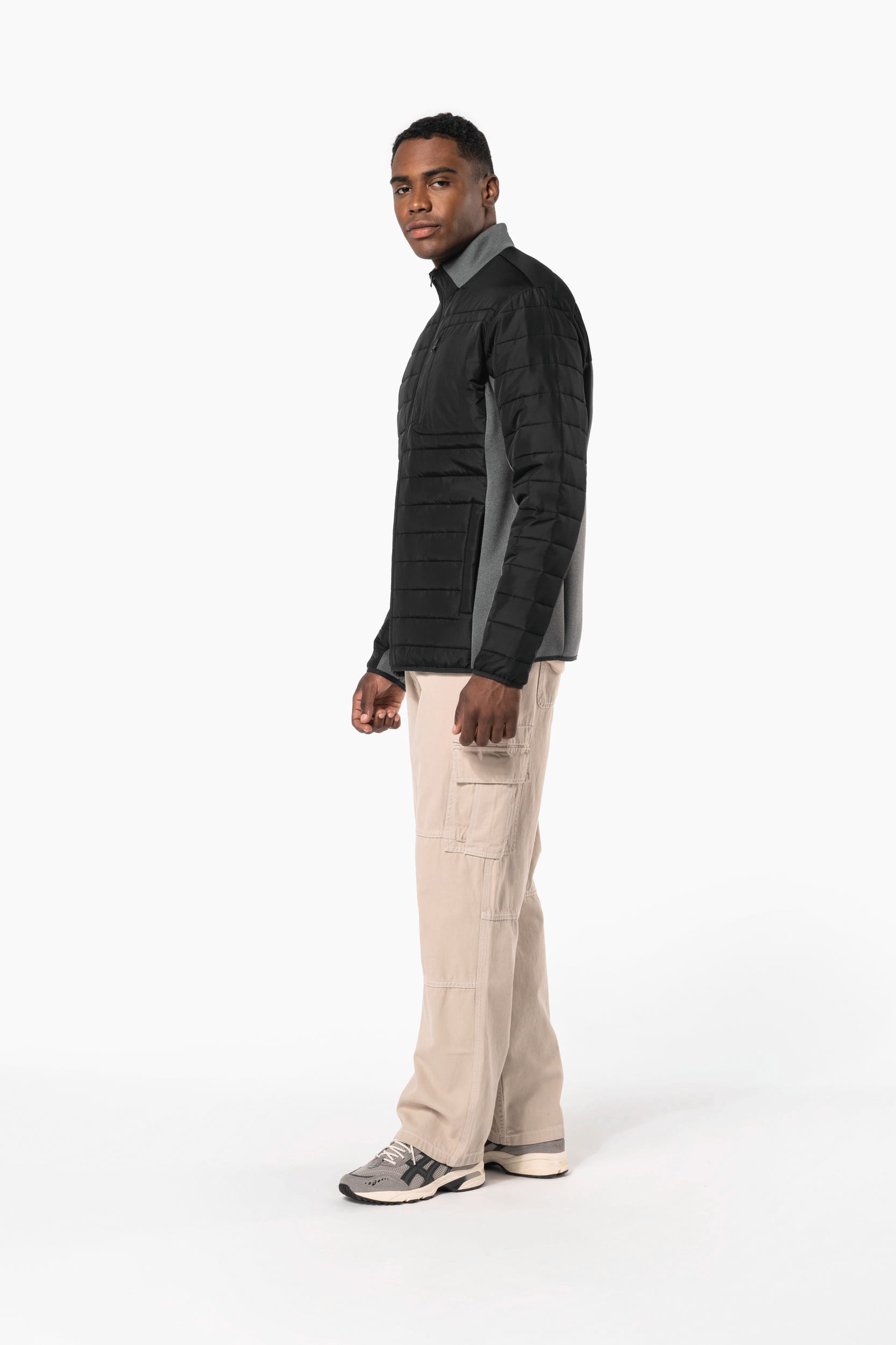 Veste bi-matière homme - Image 9