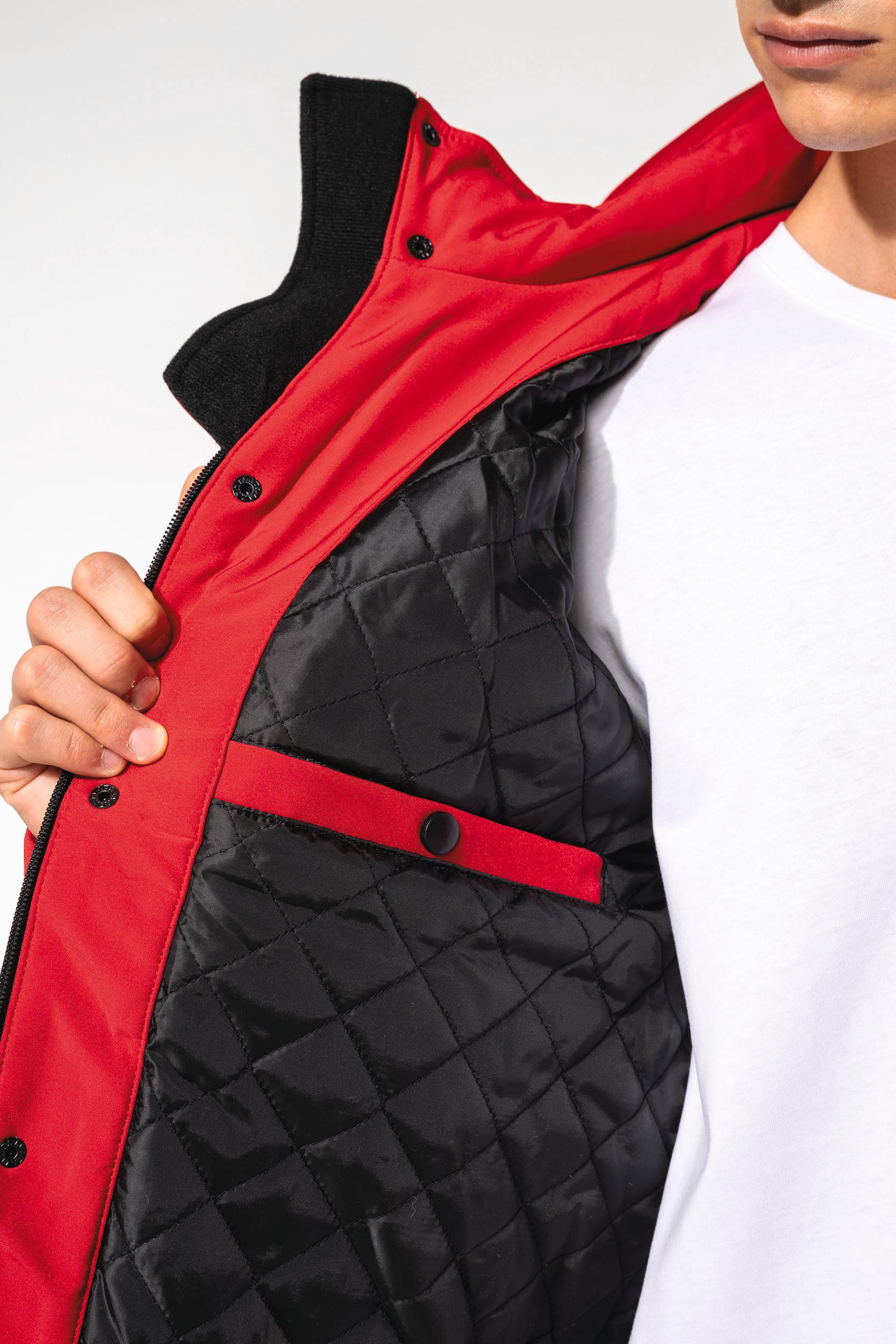 Parka softshell doublée capuche homme - Image 11