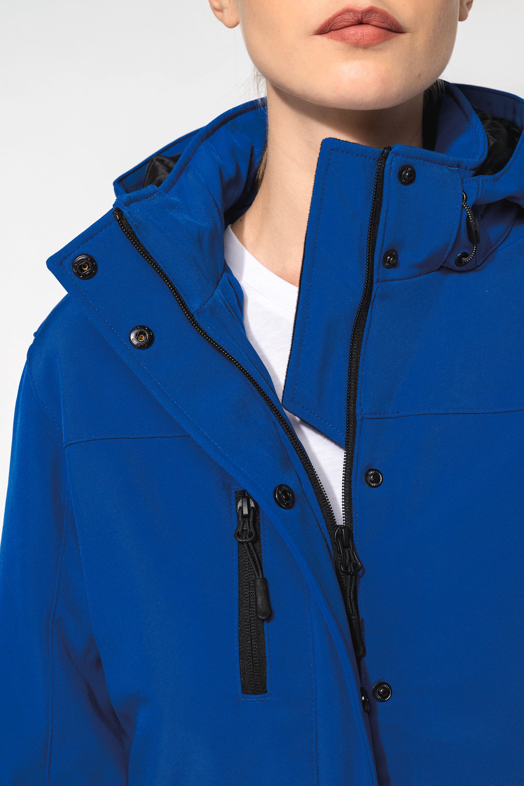 Parka softshell doublée capuche femme - Image 9