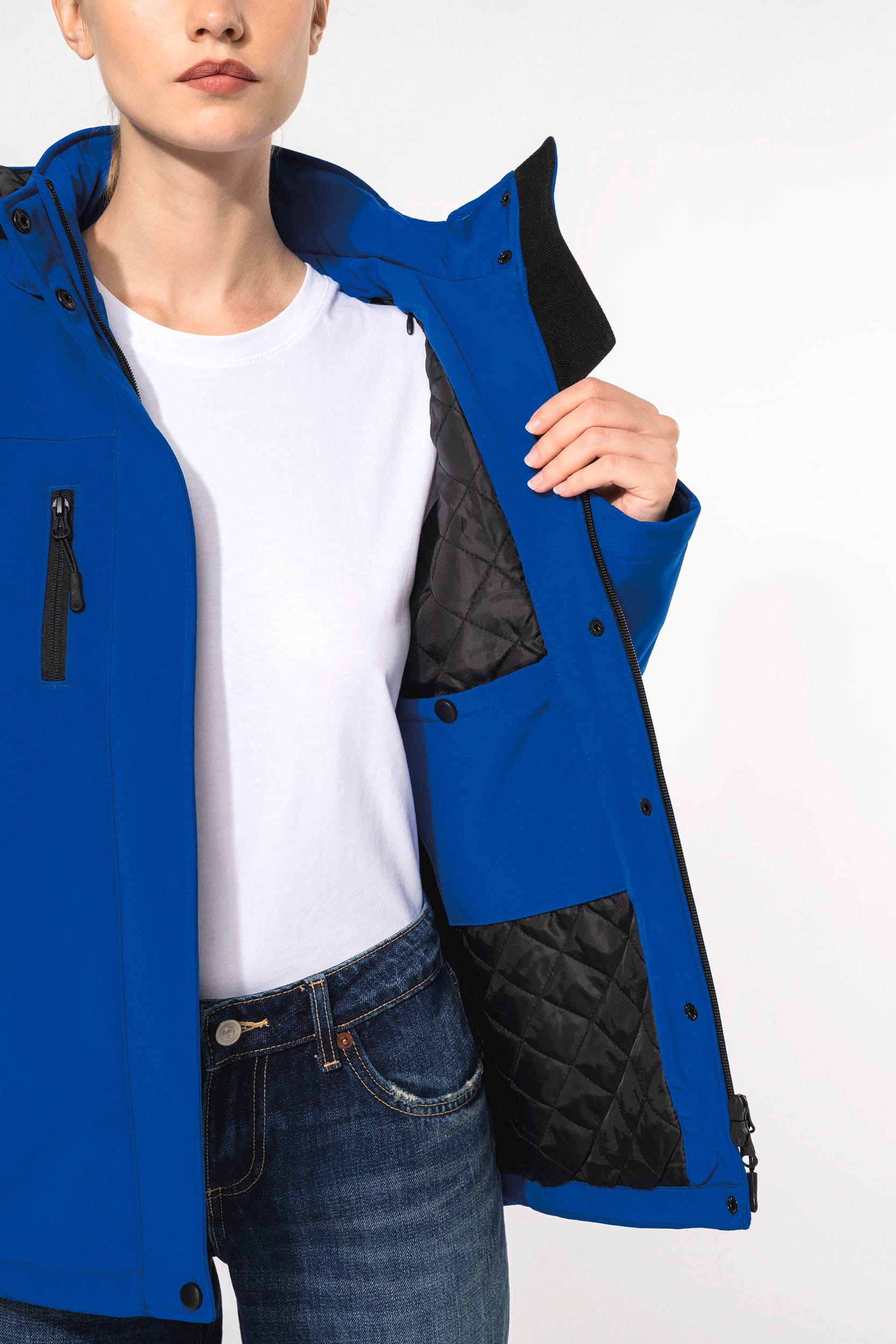 Parka softshell doublée capuche femme - Image 12