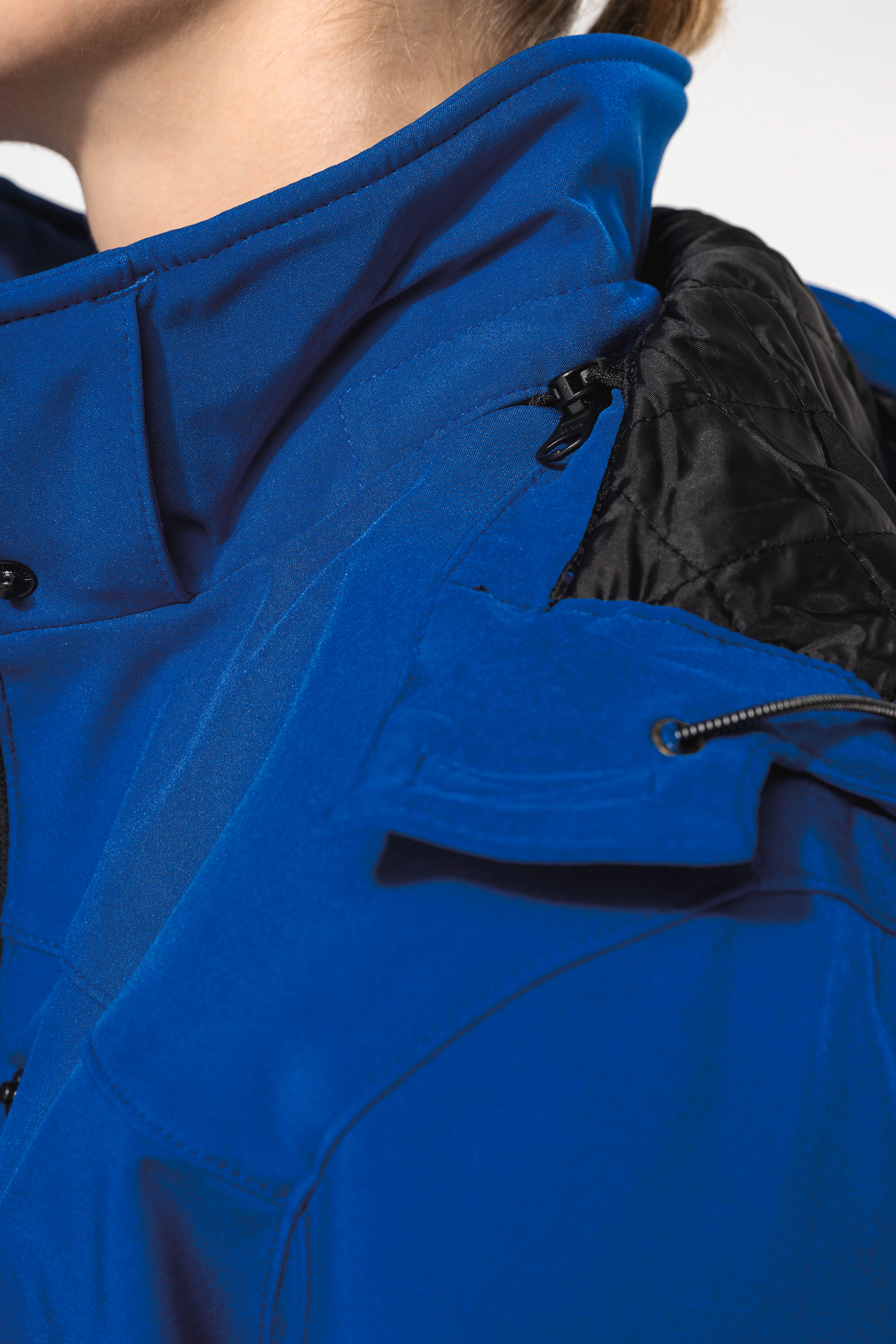 Giacca Softshell Donna Impermeabile – Con Cappuccio, Leggera, Antivento – Per Escursioni E Tempo Libero