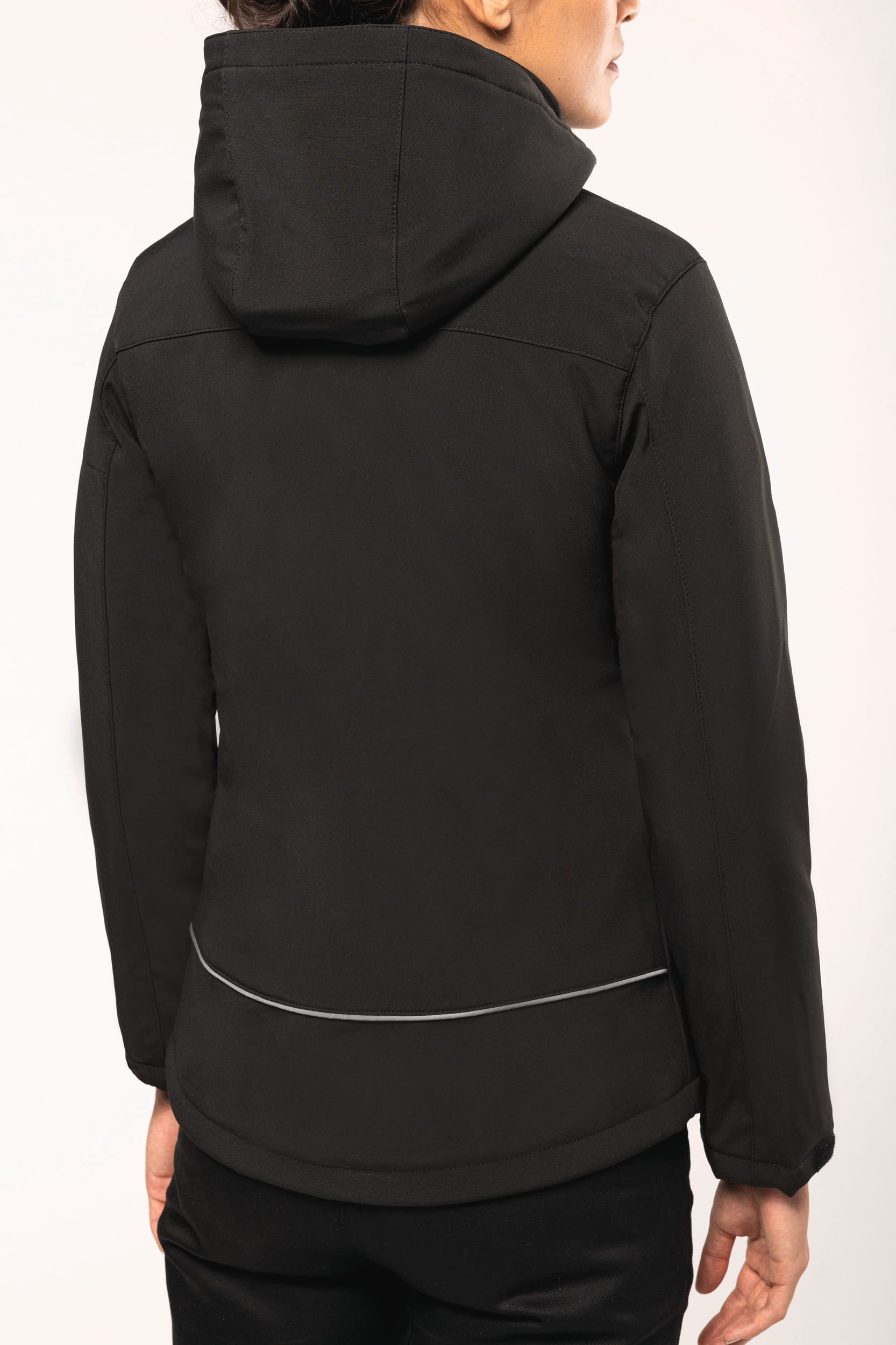 Parka softshell doublée capuche femme