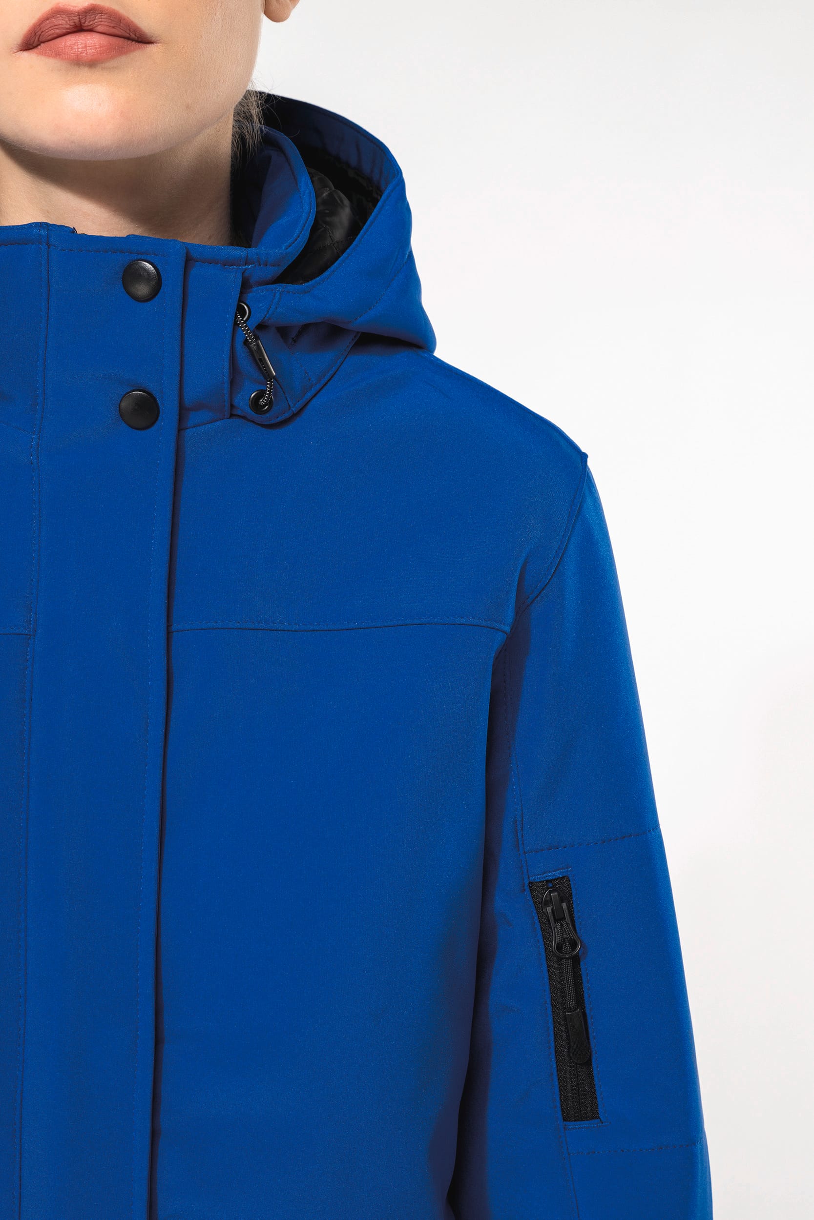 Parka softshell doublée capuche femme - Image 3