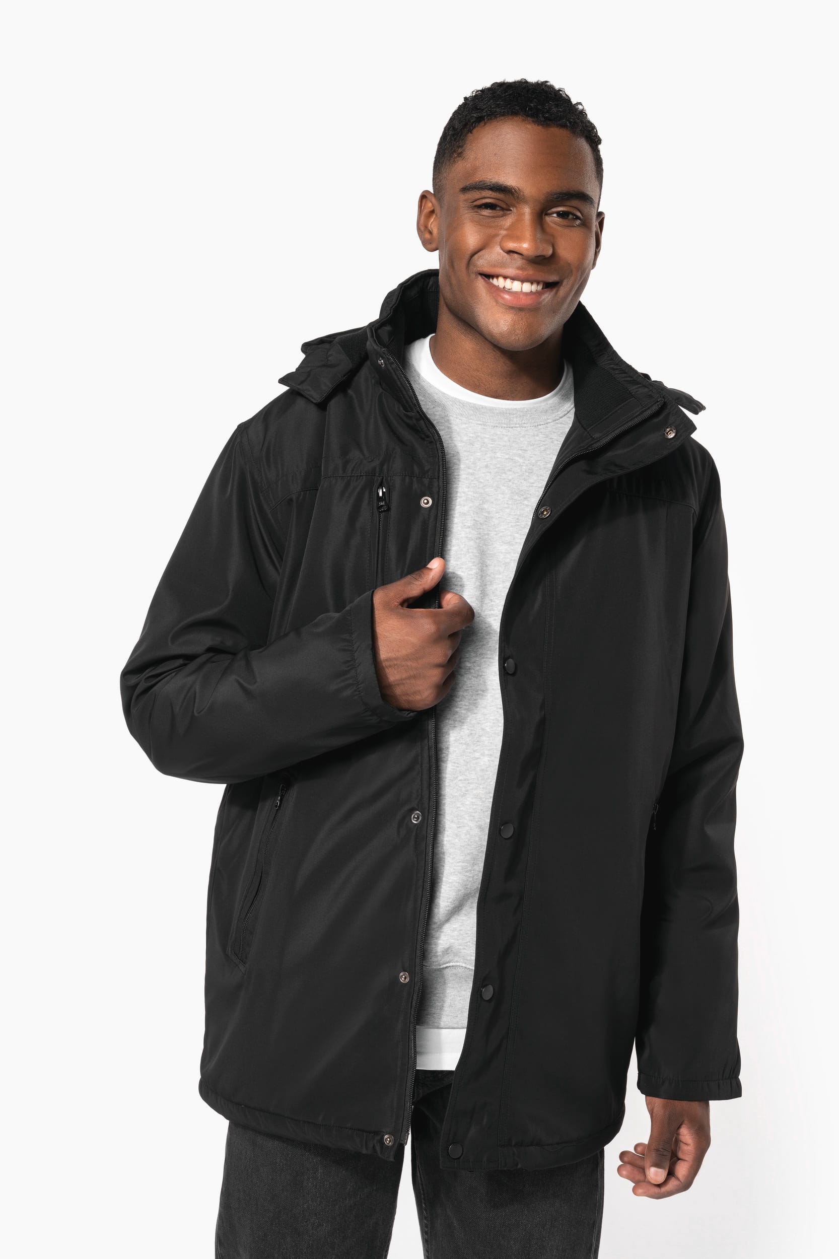 Parka avec capuche amovible homme - Image 11