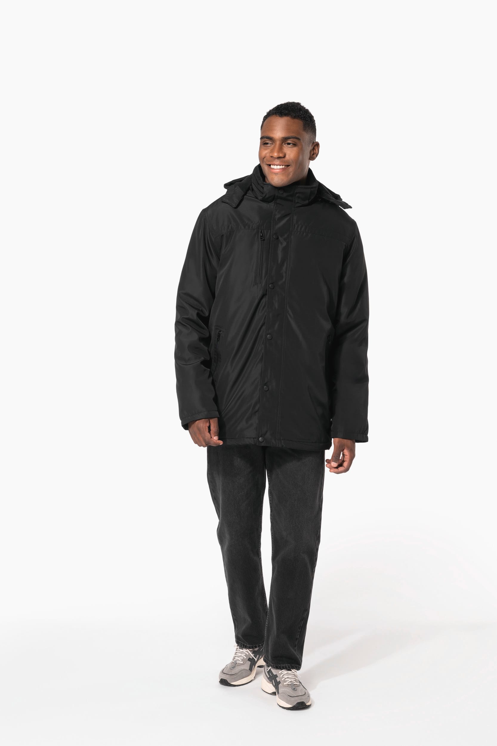 Parka avec capuche amovible homme - Image 3