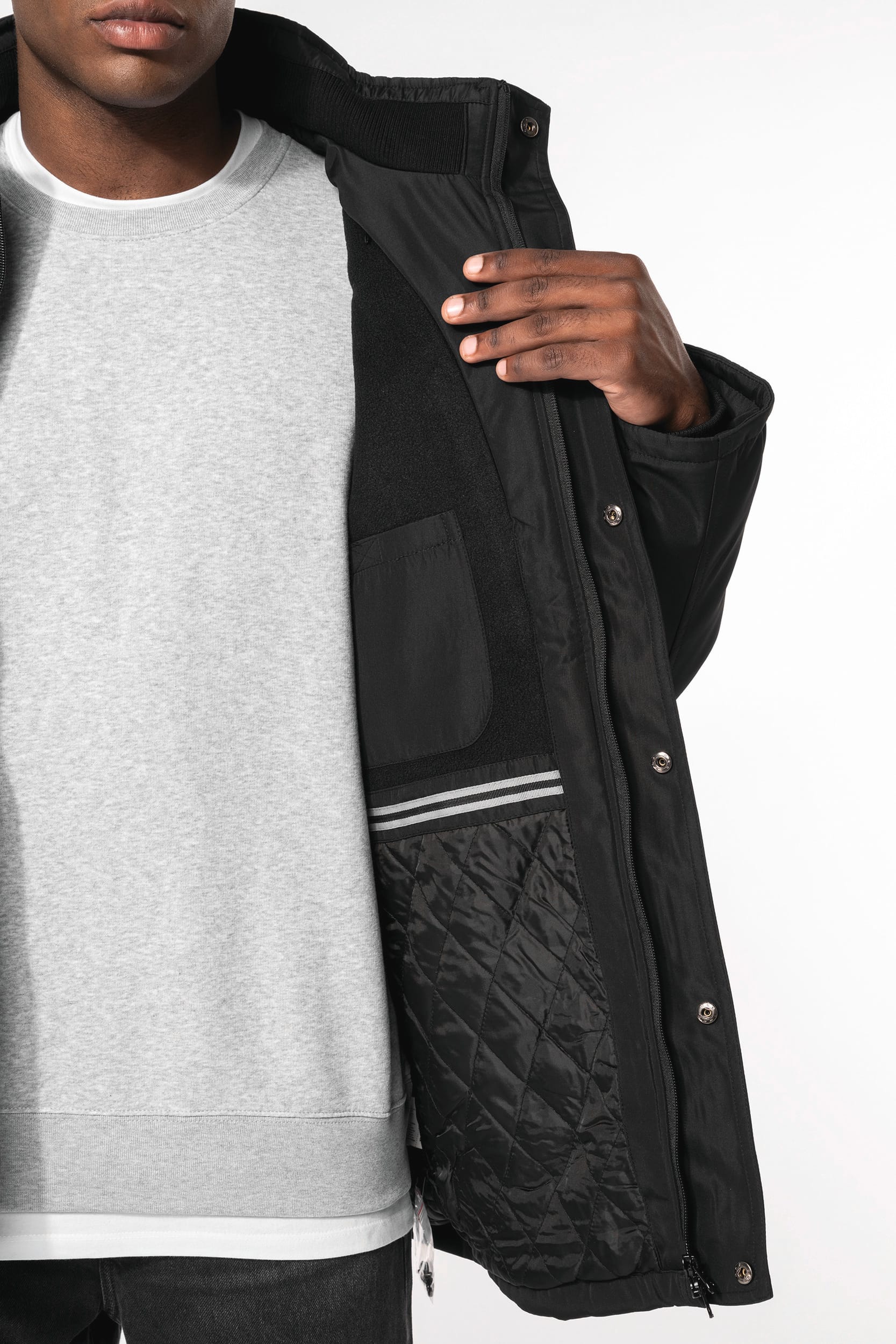 Parka avec capuche amovible homme - Image 6