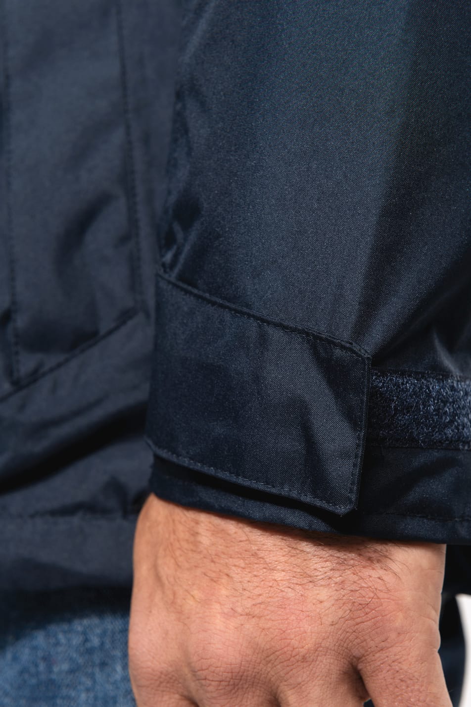 Parka homme 3 en 1, étanche coupe-vent et polaire.