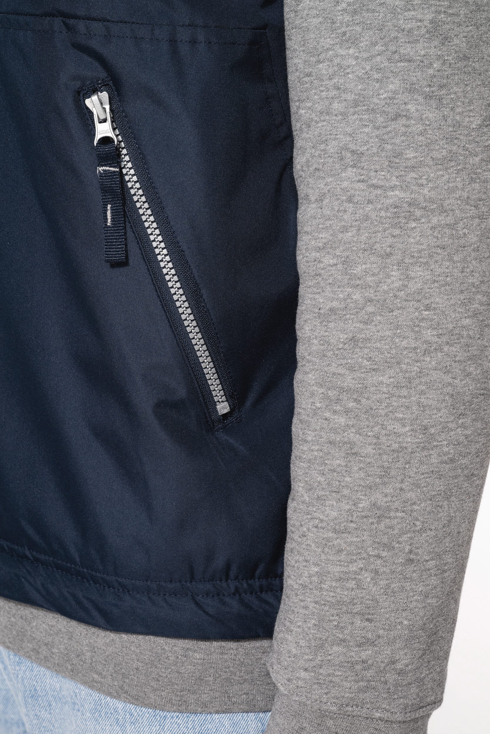 Colete forrado a polar de homem